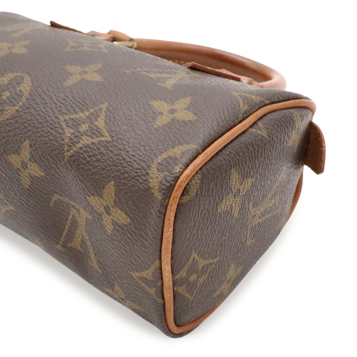Louis Vuitton Brown Monogram Canvas Pvc Coated Canvas Handbag Pouch (Pre-Owned)
