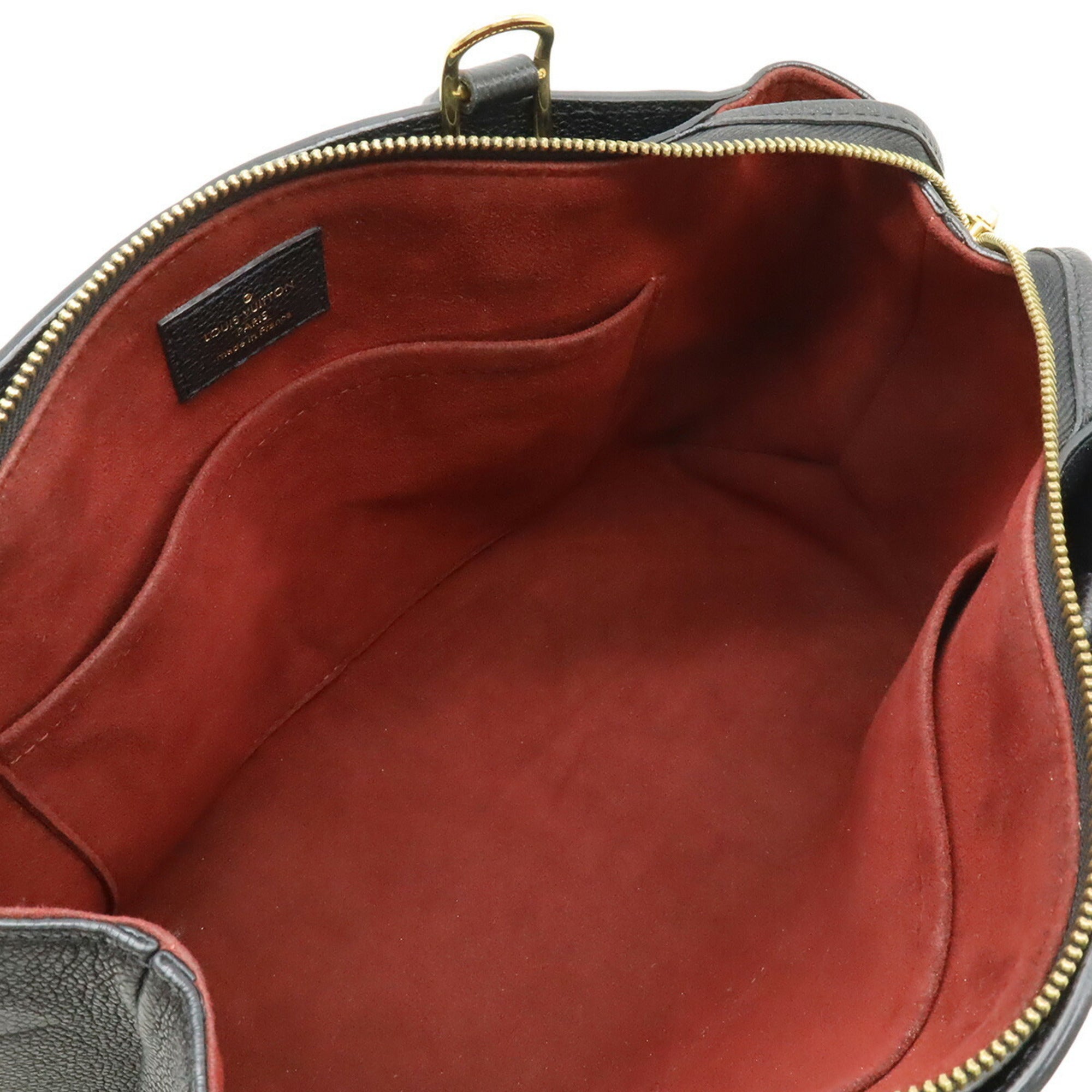Louis Vuitton Black Noir Monogram Empreinte Handbag (Pre-Owned)
