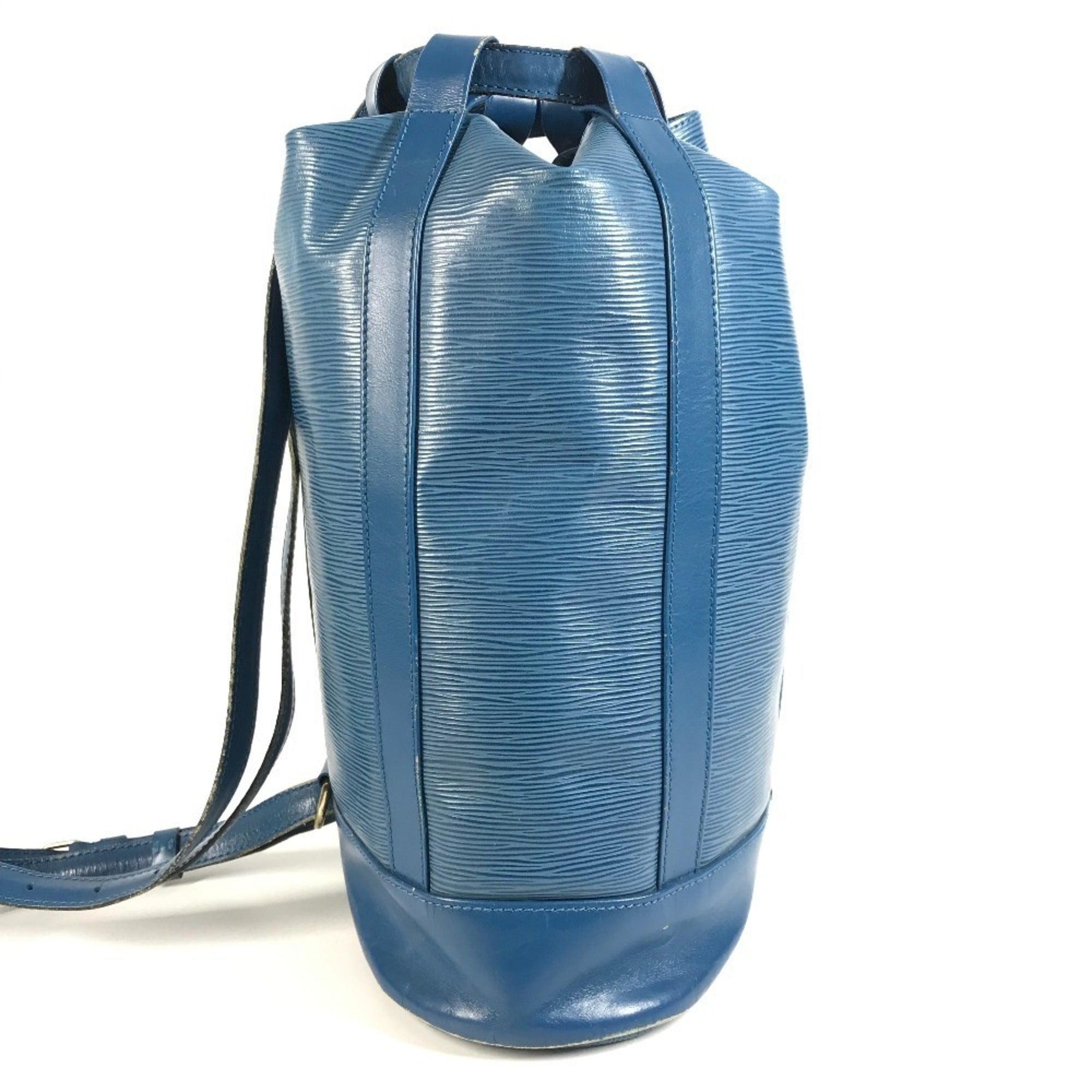 Louis Vuitton Blue Toledo Blue Epi Leather Shoulder Bag (Pre-Owned)