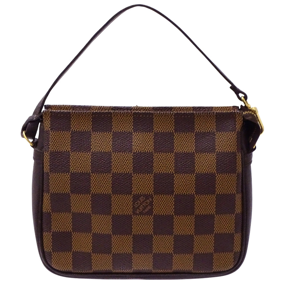 Louis Vuitton Damier Canvas Ebene Damier Canvas Pouch (Pre-Owned)