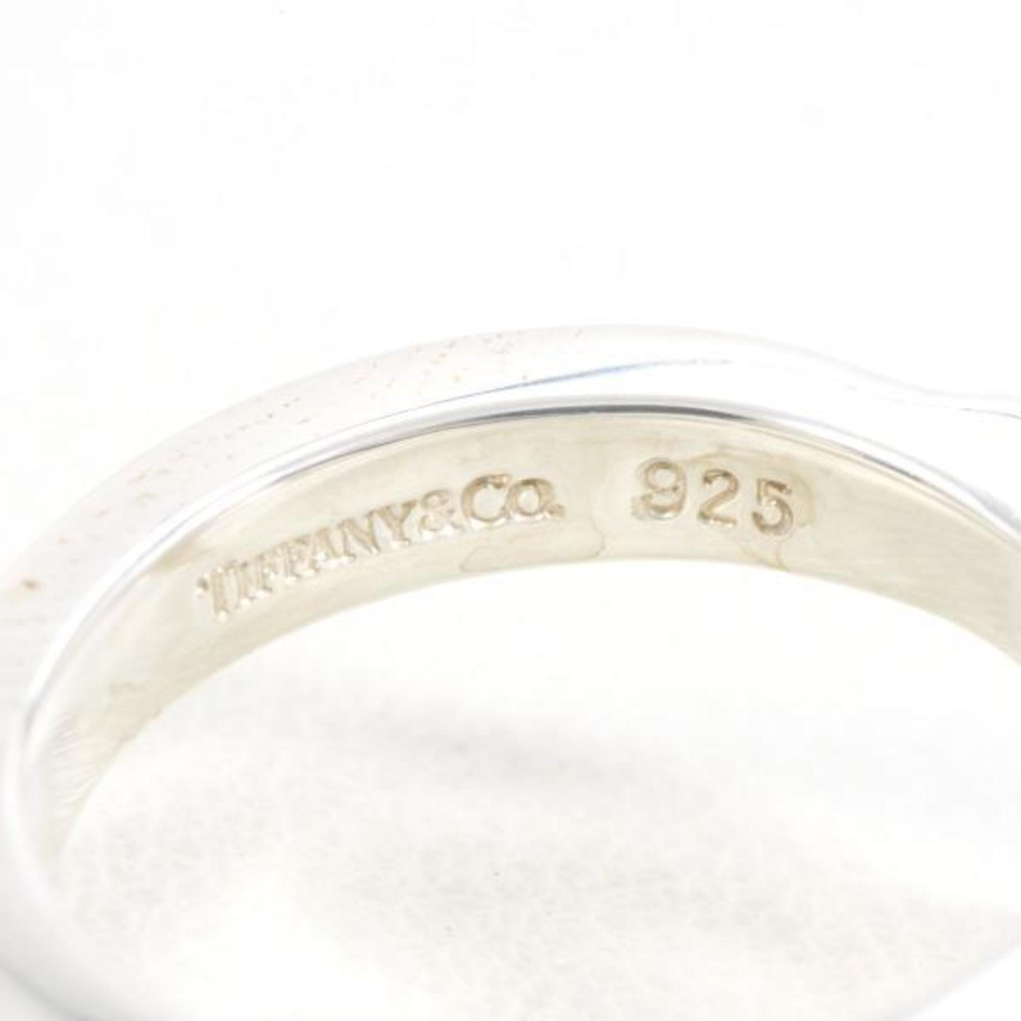 Tiffany Silver Silver 925 Band Ring (Pre-Owned)