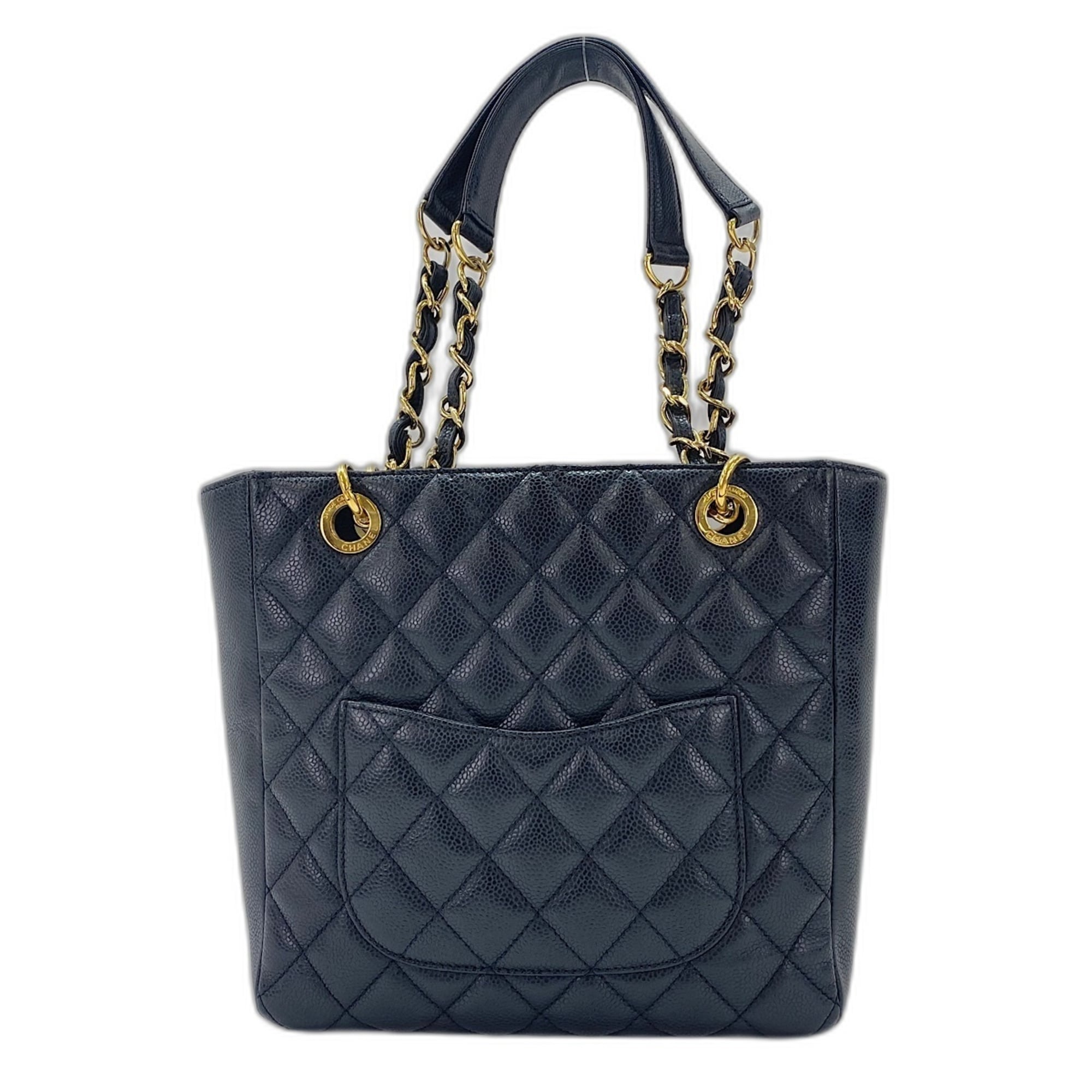 Chanel Matelasse Black Handbag (Pre-Owned)
