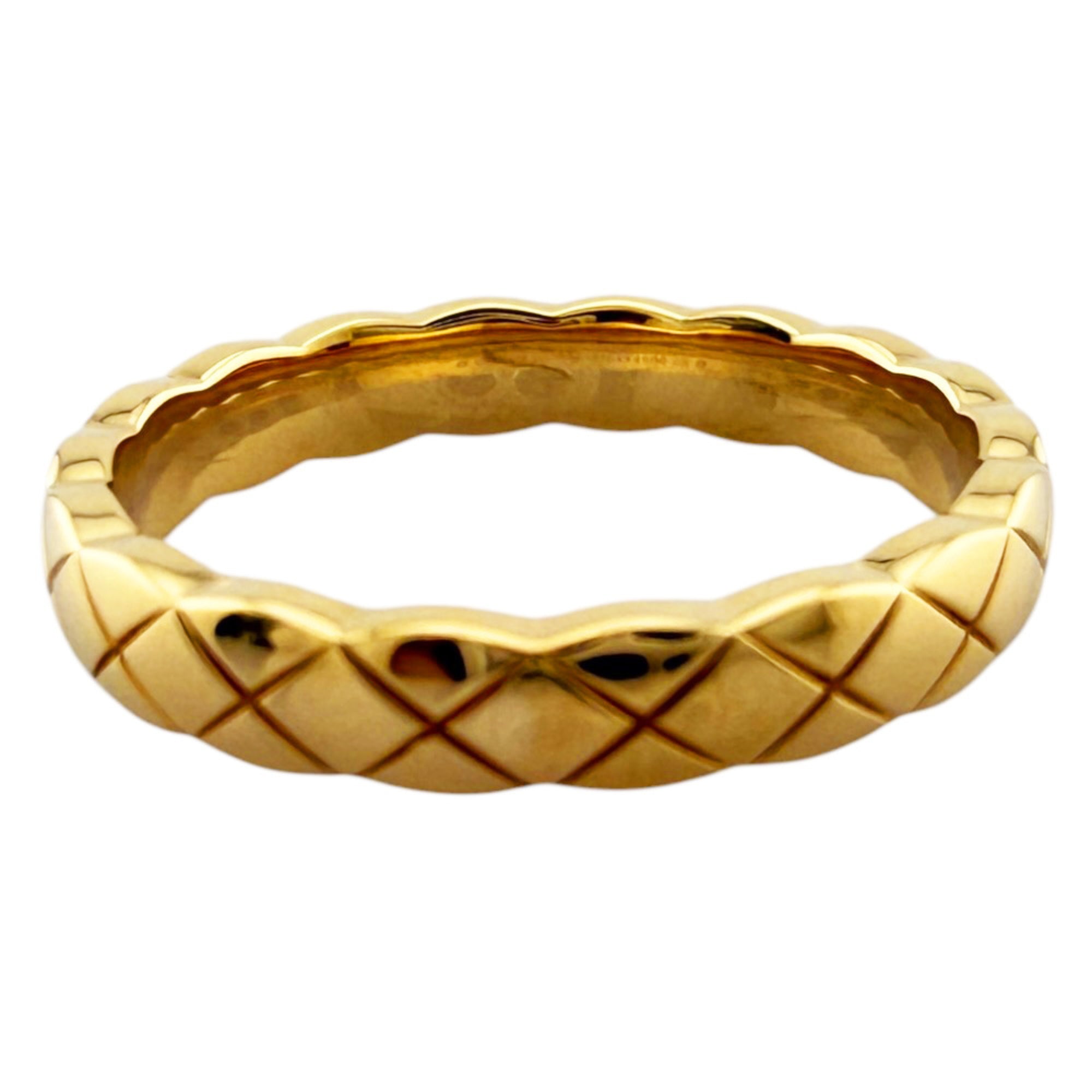 Chanel Yellow Gold Yellow Gold (18K) Band Ring (Pre-Owned)
