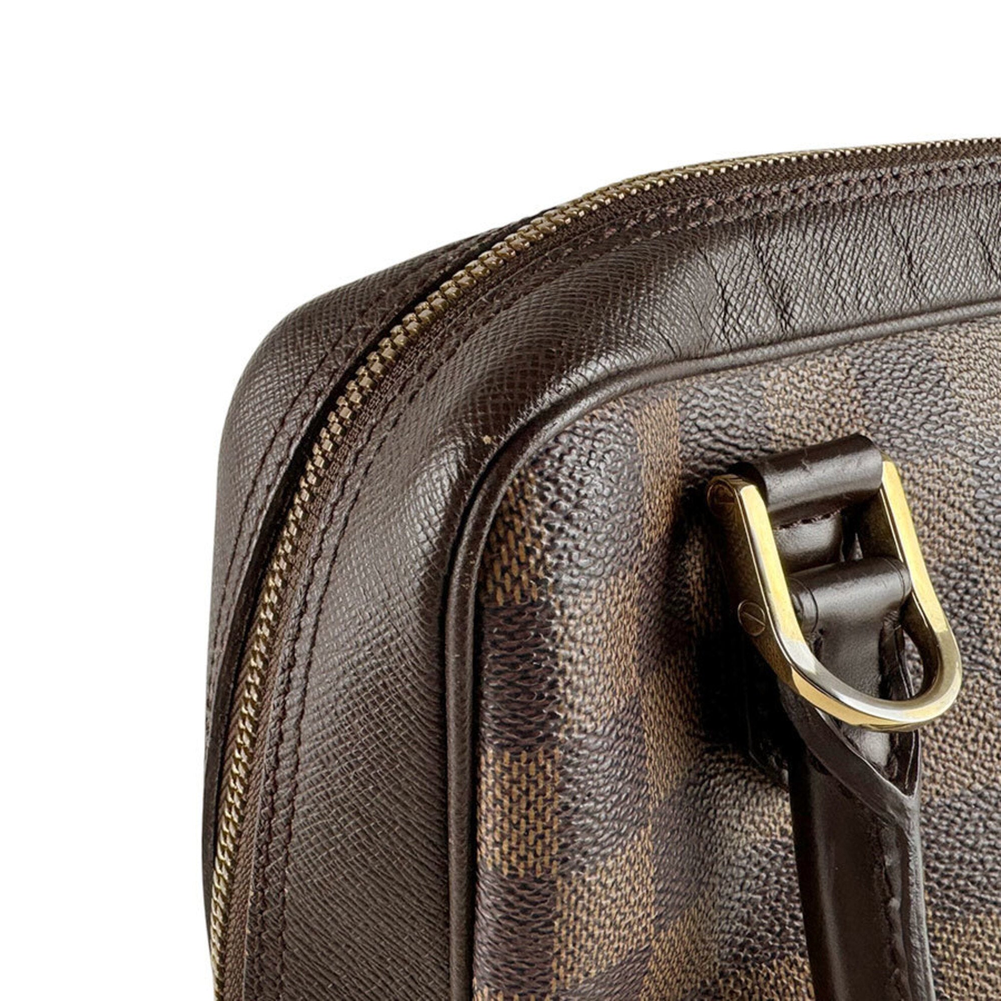 Louis Vuitton Damier Canvas Ebene Damier Canvas Handbag (Pre-Owned)