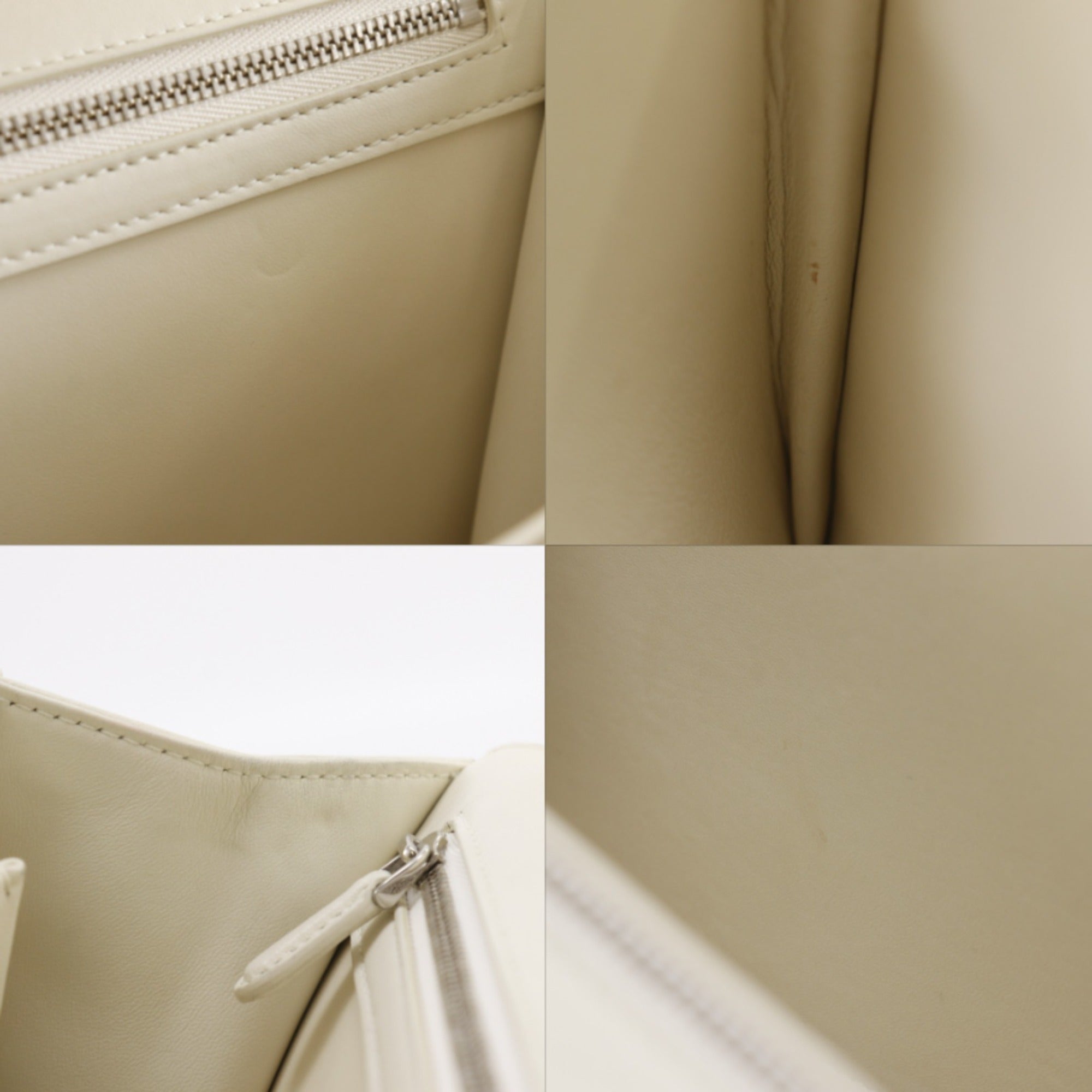 Christian Dior White Leather Shoulder Bag (Pre-Owned)