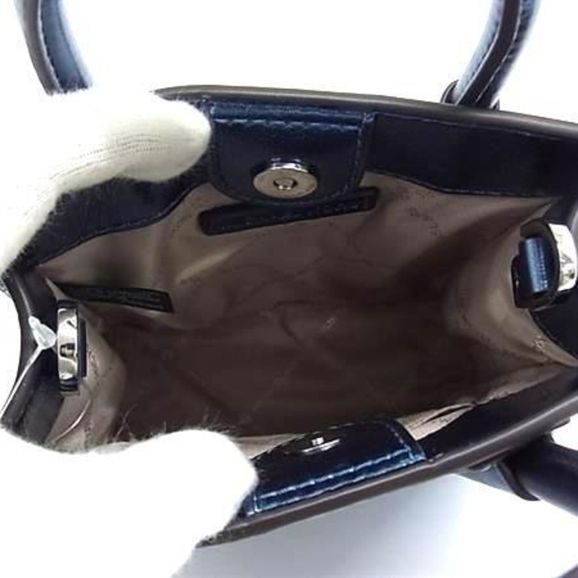 Michael Kors Blue Leather Handbag (Pre-Owned)