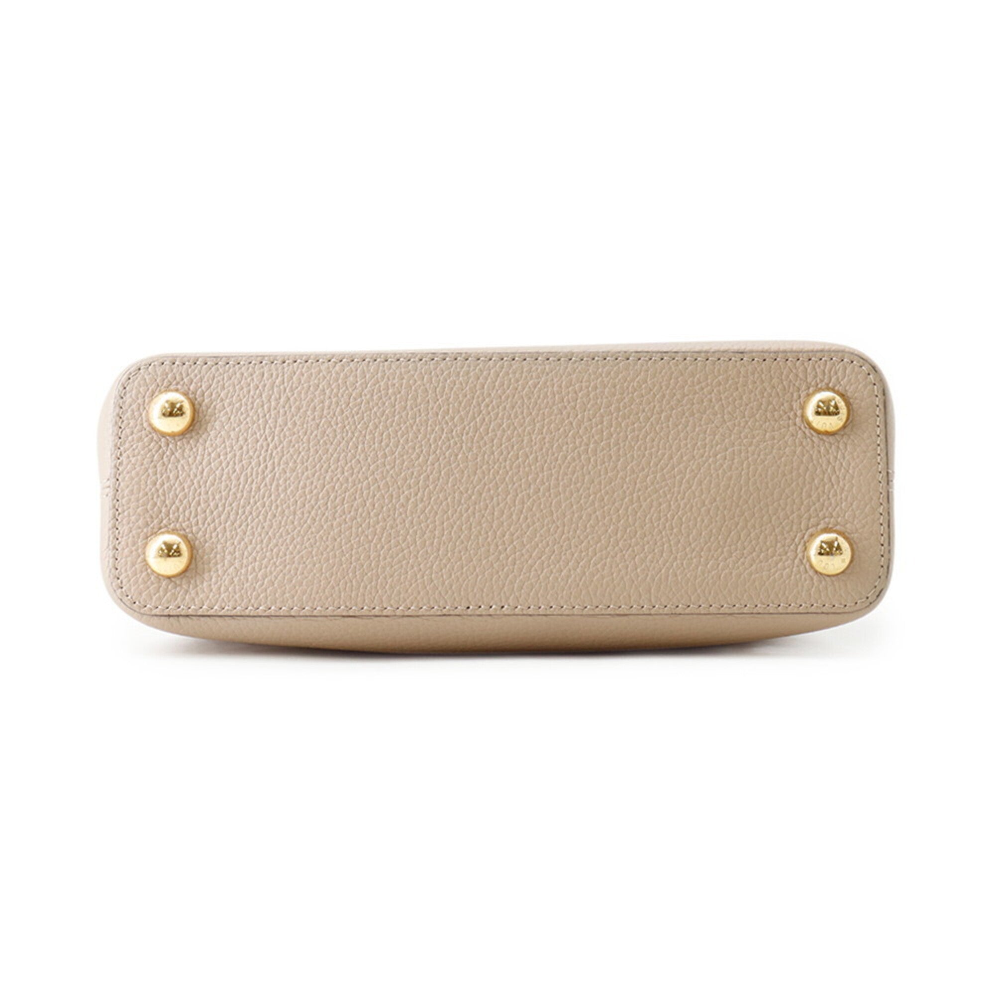 Louis Vuitton Galle Leather Handbag Shoulder Bag (Pre-Owned)
