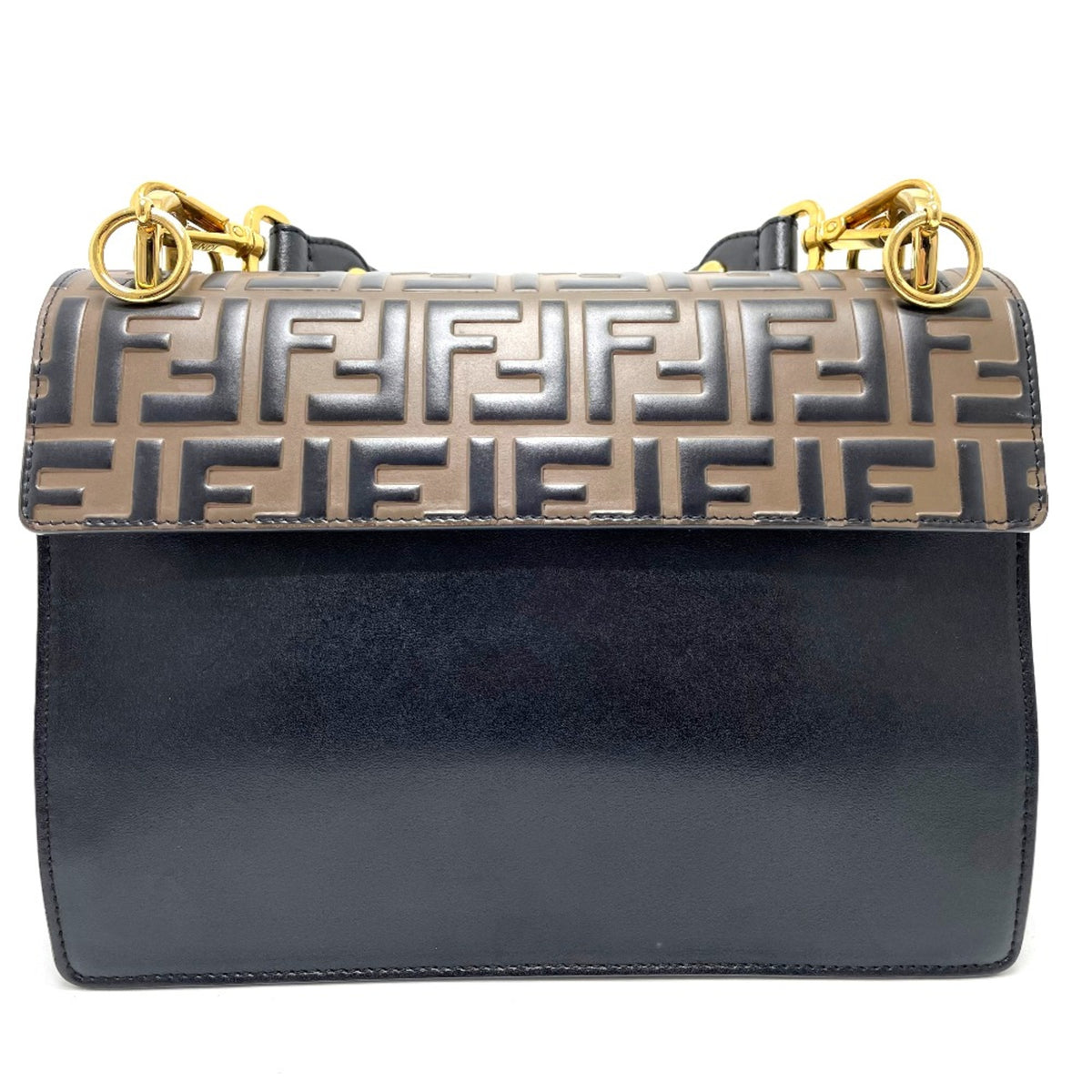 Fendi Brown Leather Handbag (Pre-Owned)