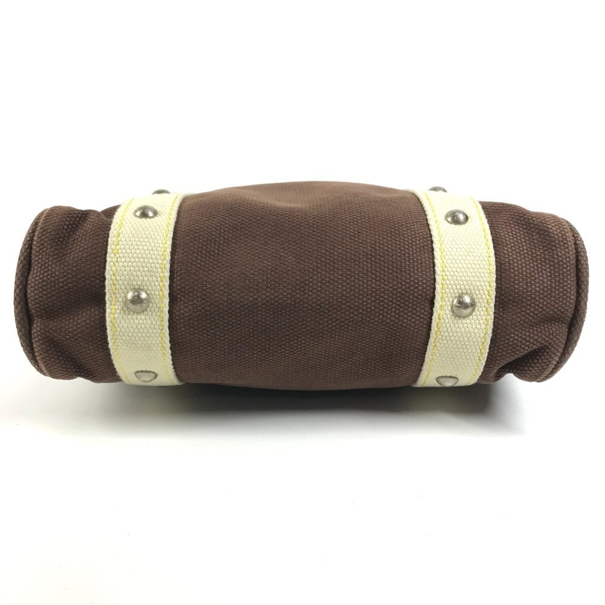 Louis Vuitton Antigua Brown Canvas Shoulder Bag Tote Bag (Pre-Owned)