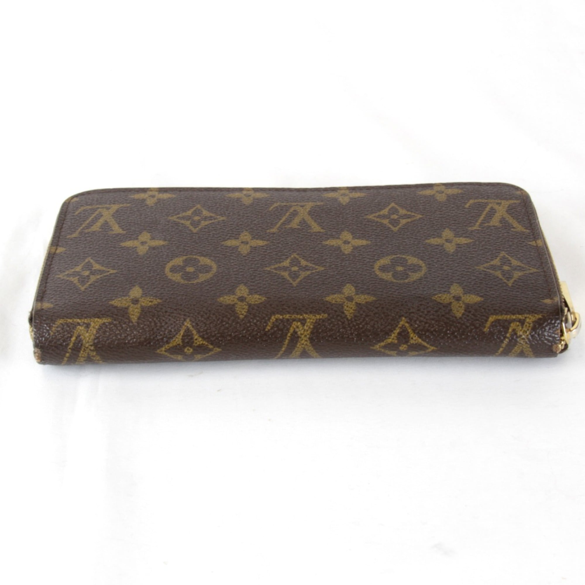 Louis Vuitton Brown Monogram Canvas Long Wallet (Bi-Fold) (Pre-Owned)