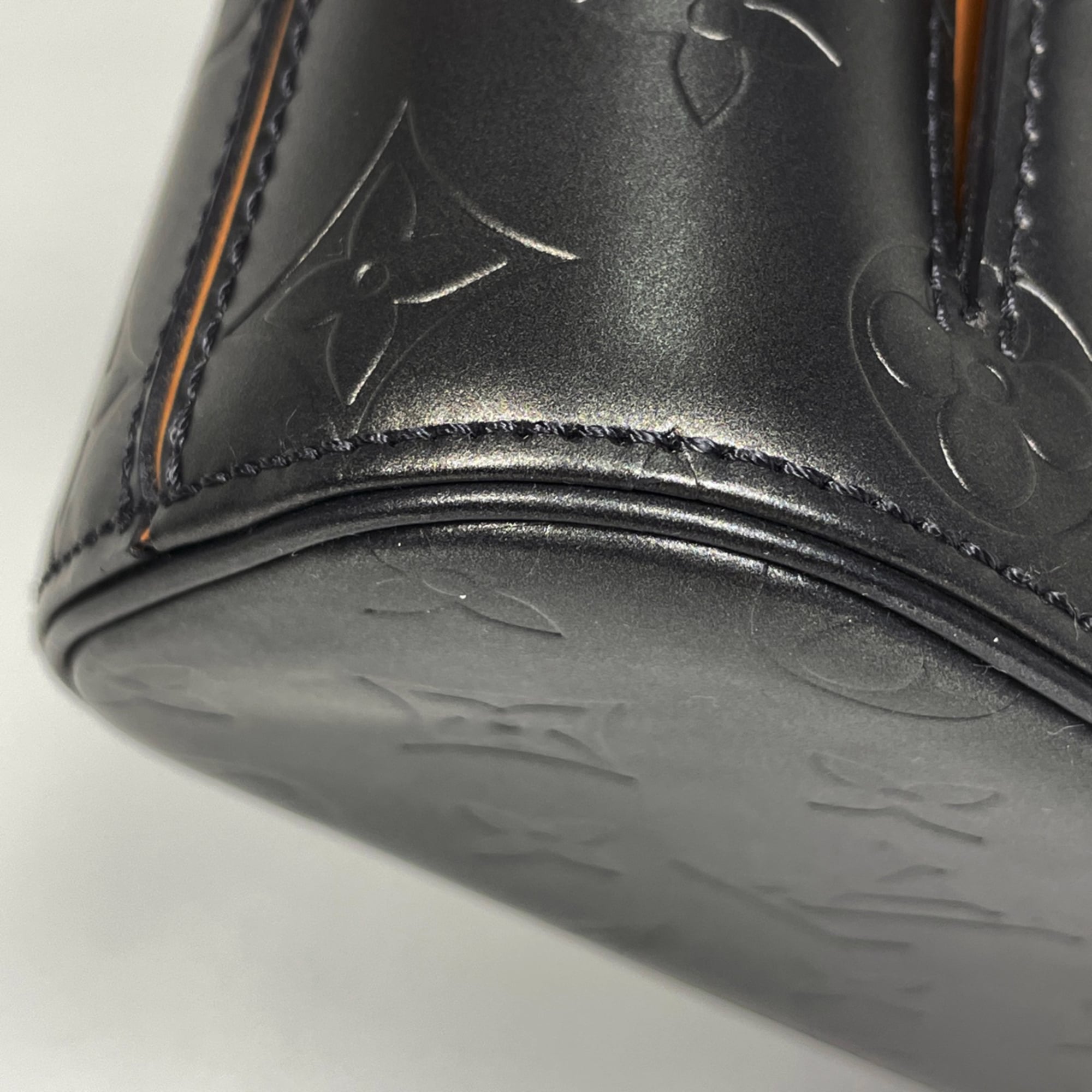 Louis Vuitton Black Noir Monogram Mat Shoulder Bag (Pre-Owned)