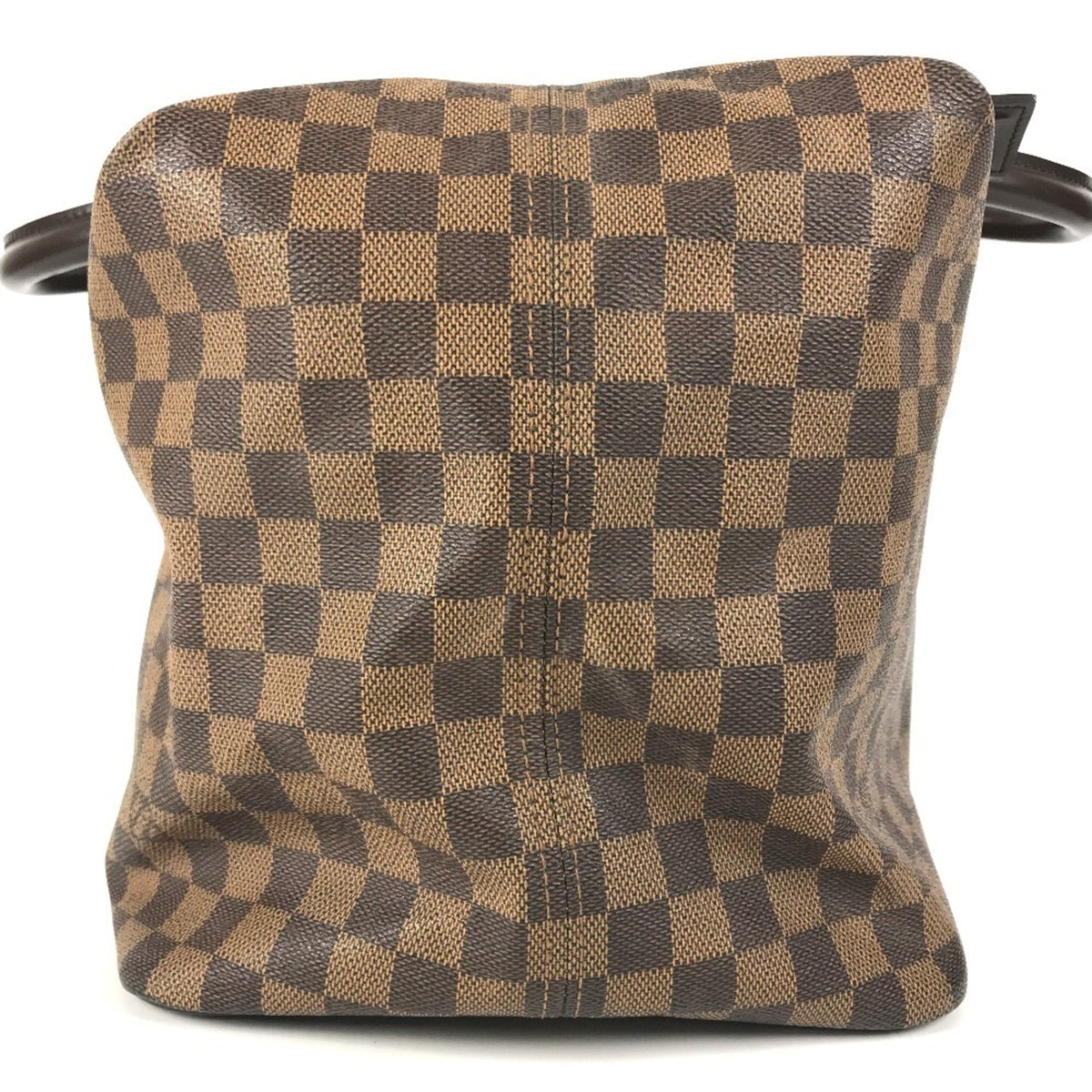 Louis Vuitton Brown Damier Canvas Boston Bag Handbag Tote Bag (Pre-Owned)