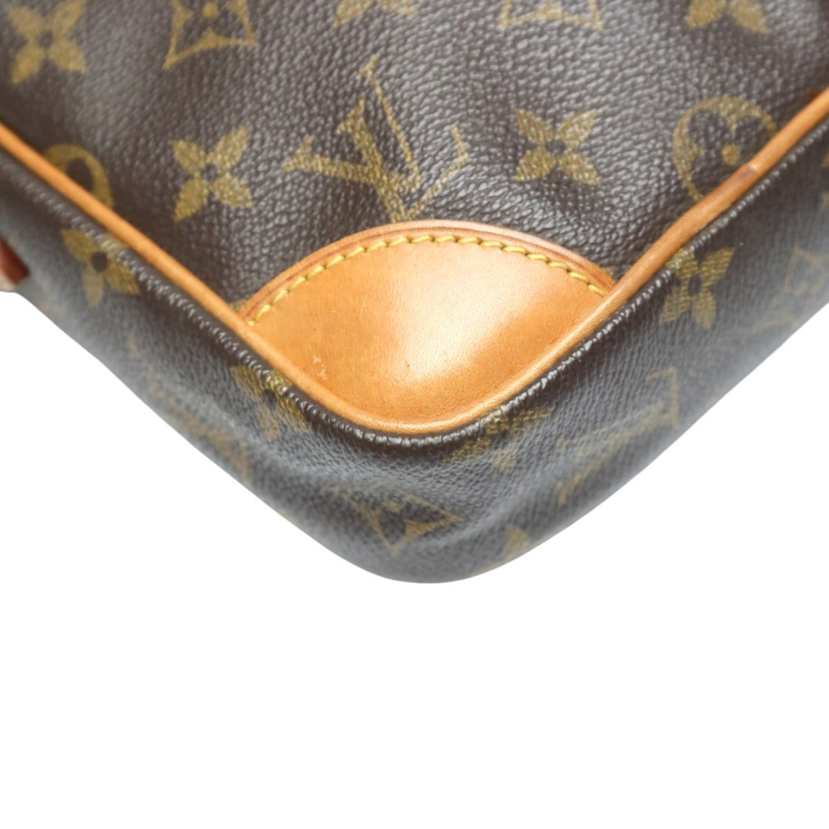 Louis Vuitton Brown Monogram Canvas Shoulder Bag (Pre-Owned)