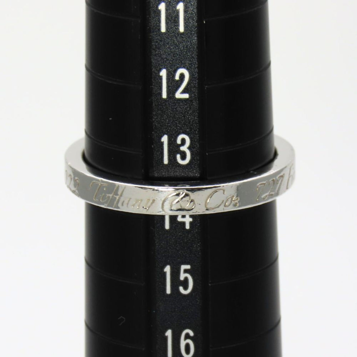 Tiffany Silver Silver 925 Band Ring (Pre-Owned)