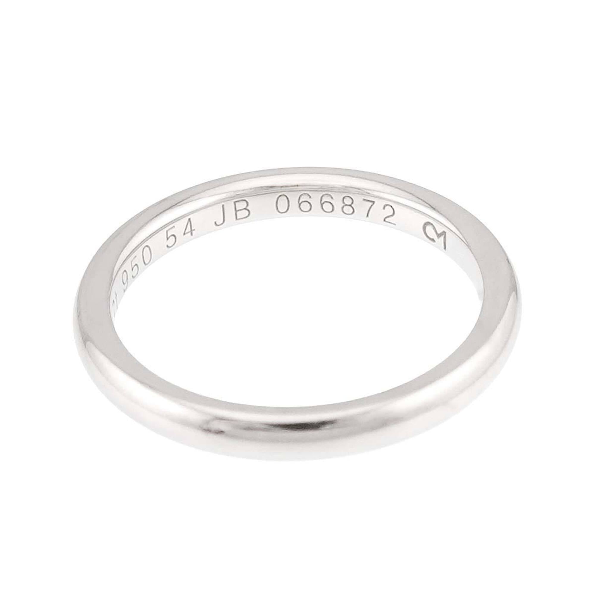 Van Cleef & Arpels Platinum 950 Band Ring (Pre-Owned)