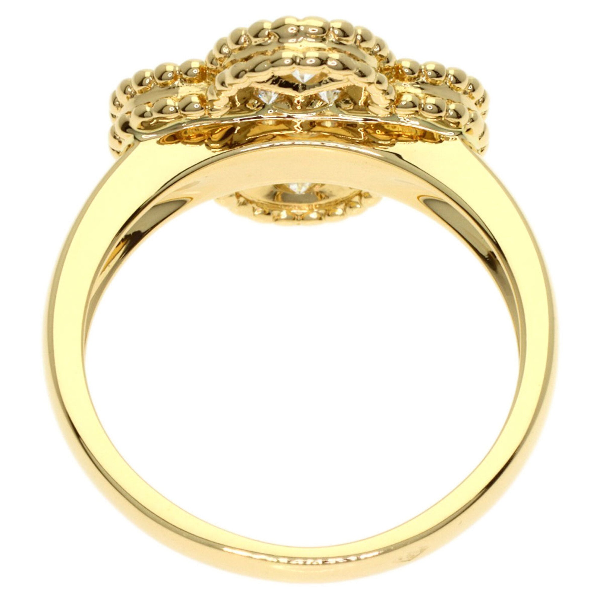 Van Cleef & Arpels Gold Yellow Gold (18K) Band Ring (Pre-Owned)