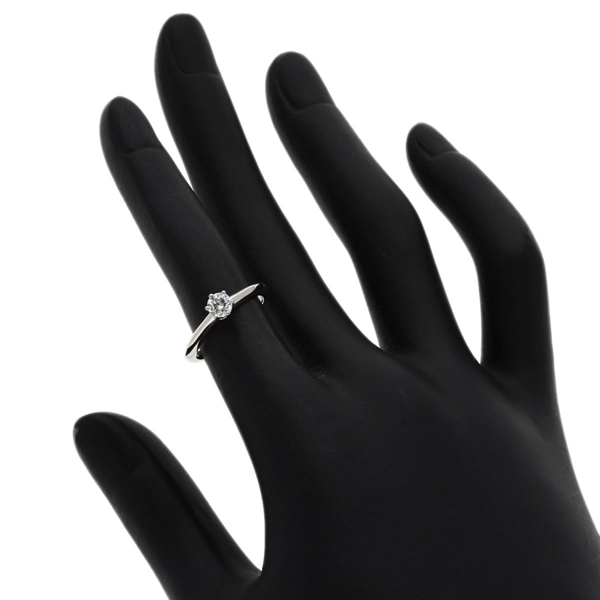 Tiffany Platinum 950 Band Ring (Pre-Owned)