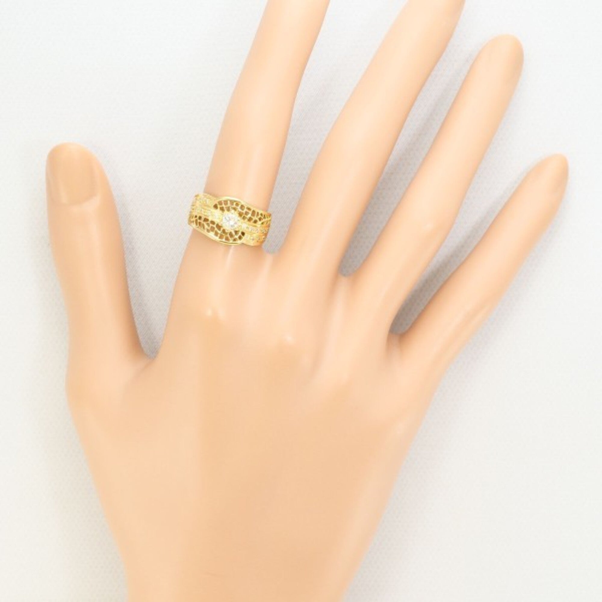 Unbranded Yellow Gold Yellow Gold (18K) Band Ring (Pre-Owned)
