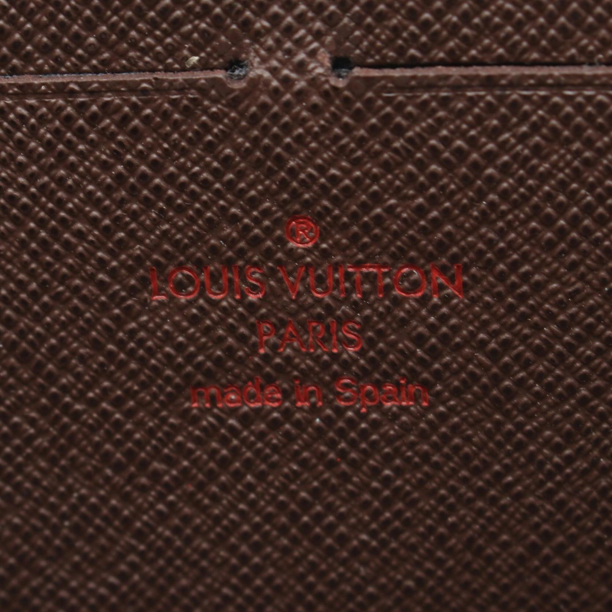 Louis Vuitton Brown Pvc Long Wallet (Bi-Fold) (Pre-Owned)
