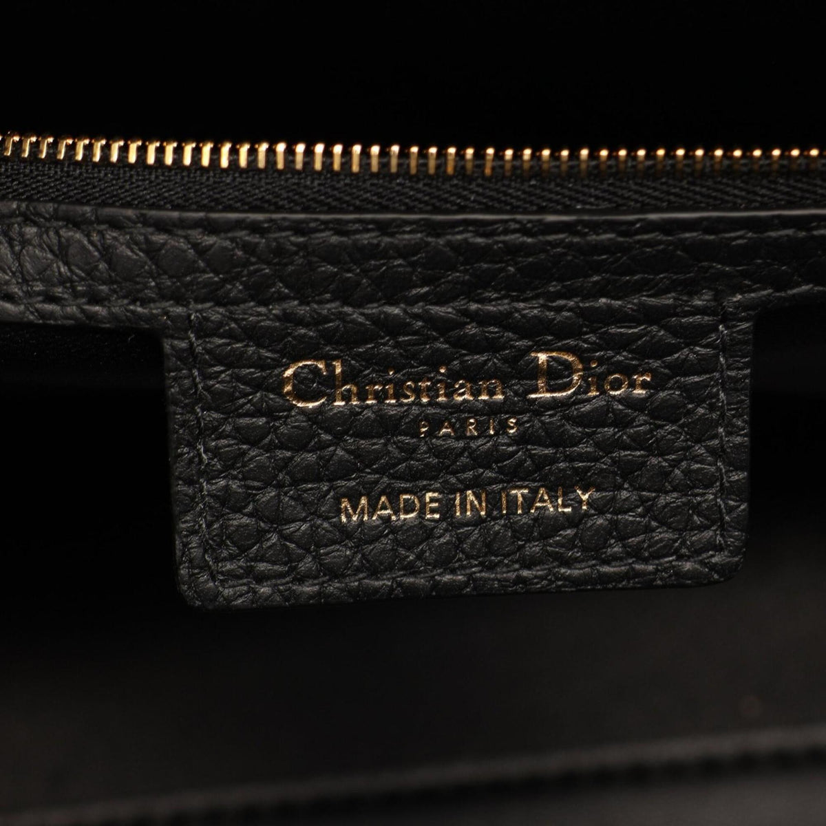 Christian Dior Black Leather Handbag (Pre-Owned)