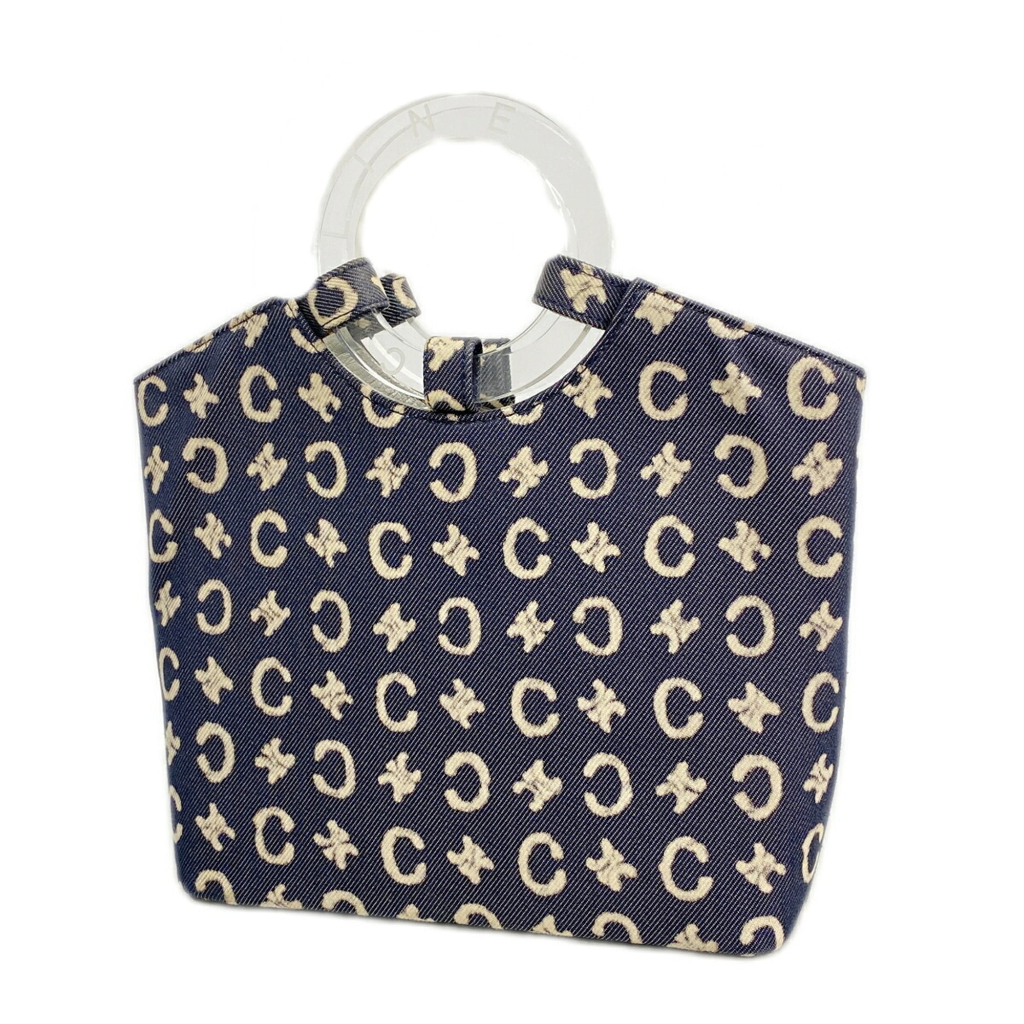 Celine Navy Denim Handbag (Pre-Owned)