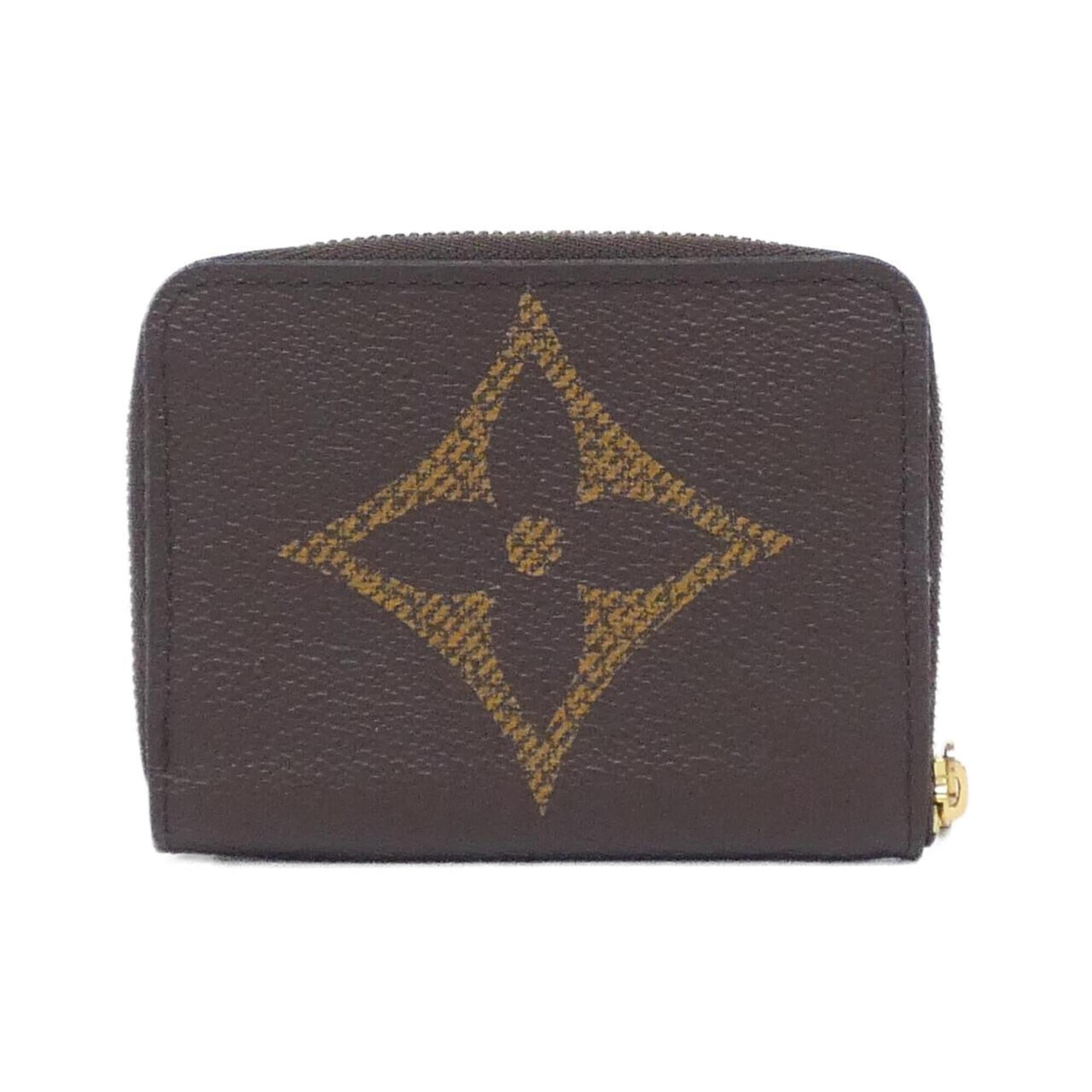Louis Vuitton Monogram Marron Coated Canvas Coin Purse/Coin Case (Pre-Owned)