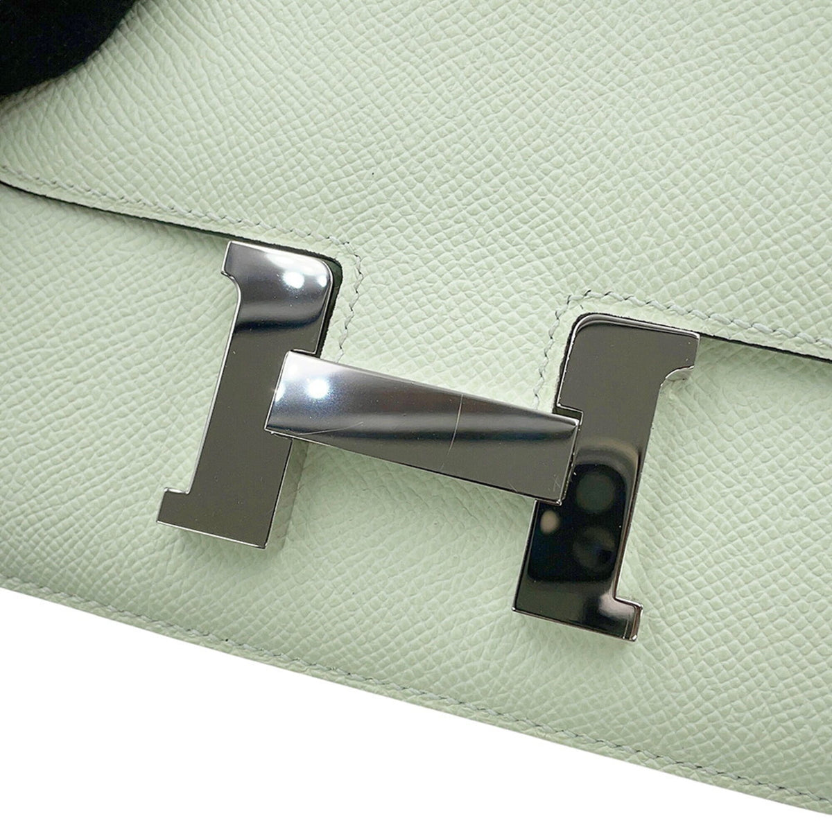 Hermes Light Green Vert Epsom Leather Handbag Shoulder Bag (Pre-Owned)