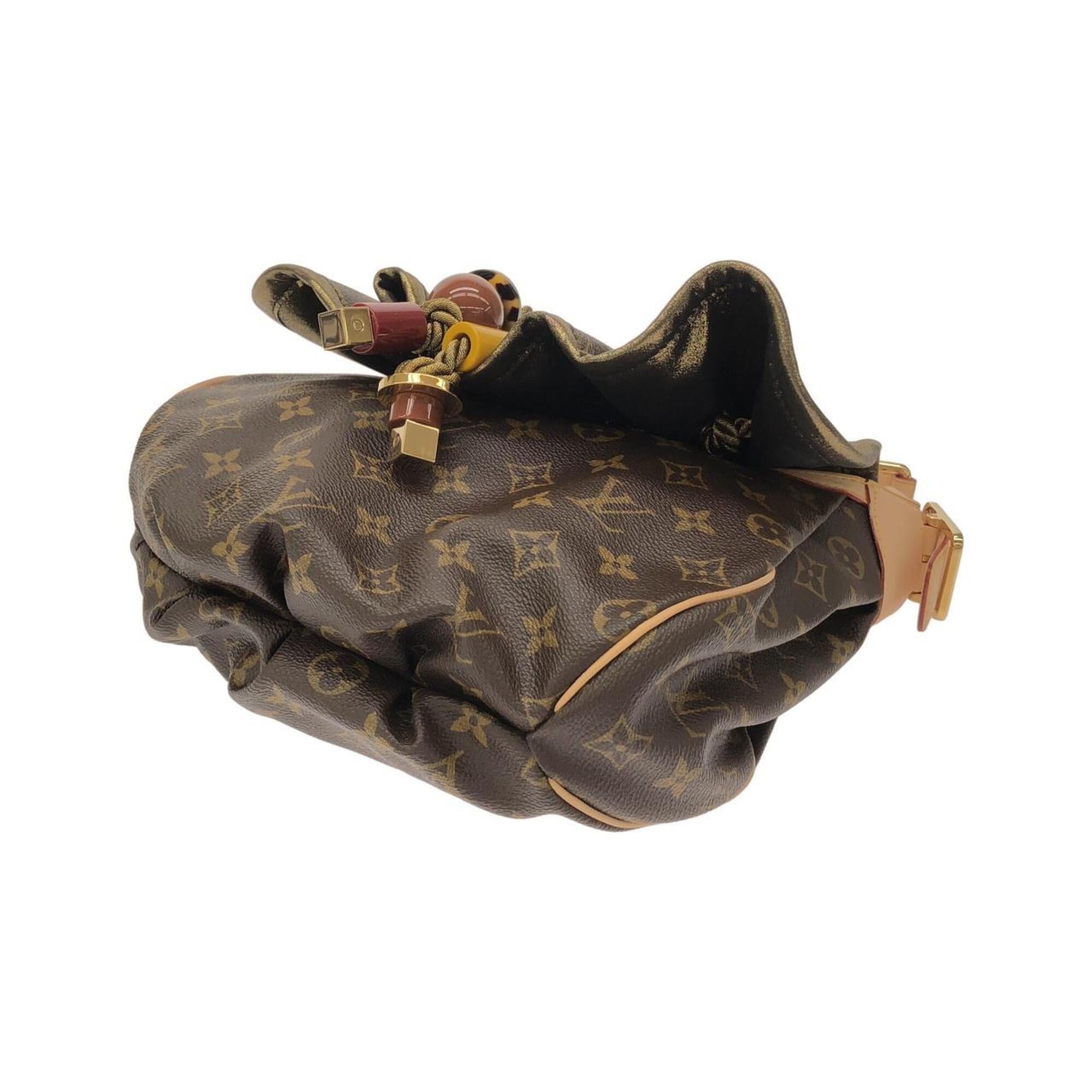 Louis Vuitton Brown Coated Canvas Handbag (Pre-Owned)