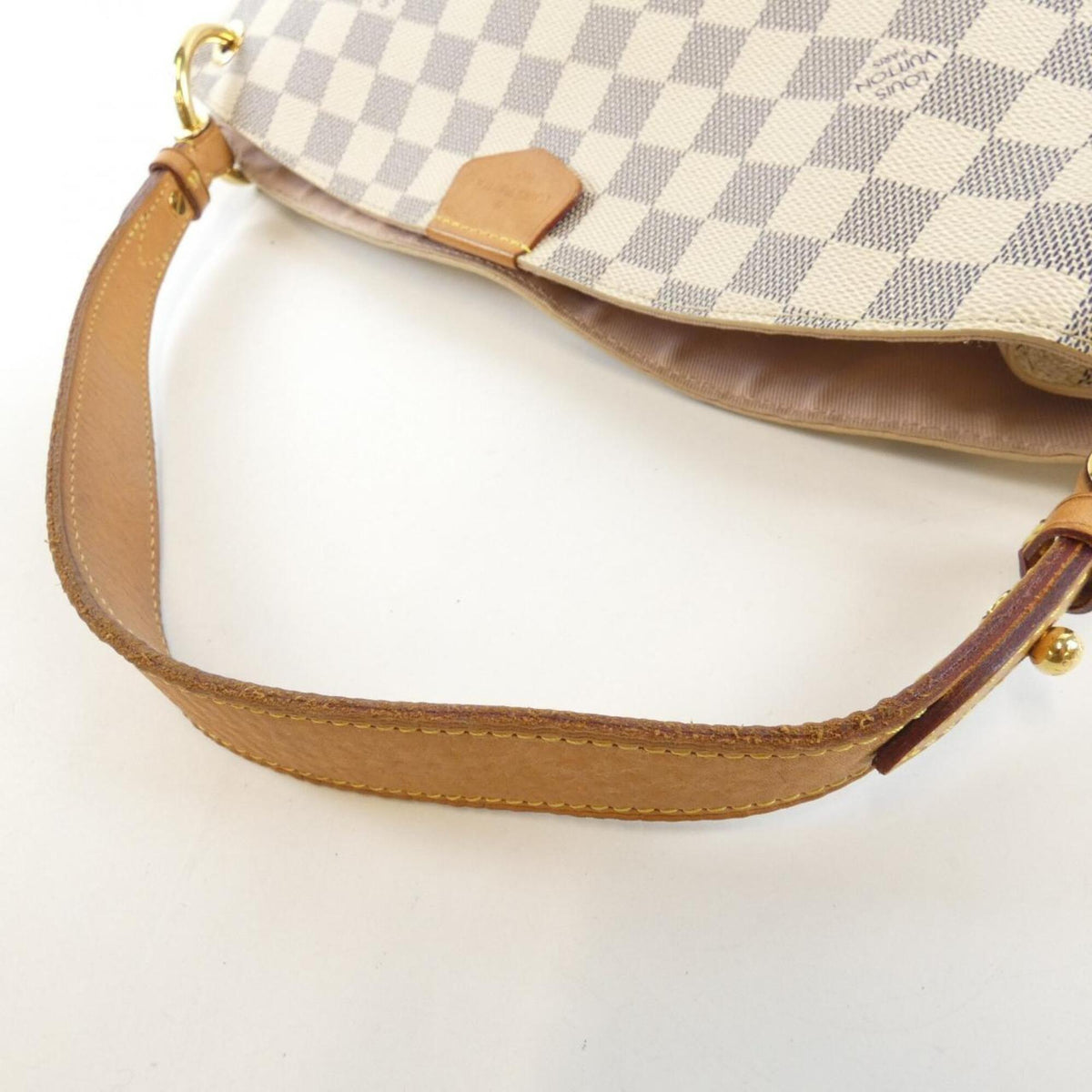 Louis Vuitton Azur Coated Canvas Shoulder Bag (Pre-Owned)