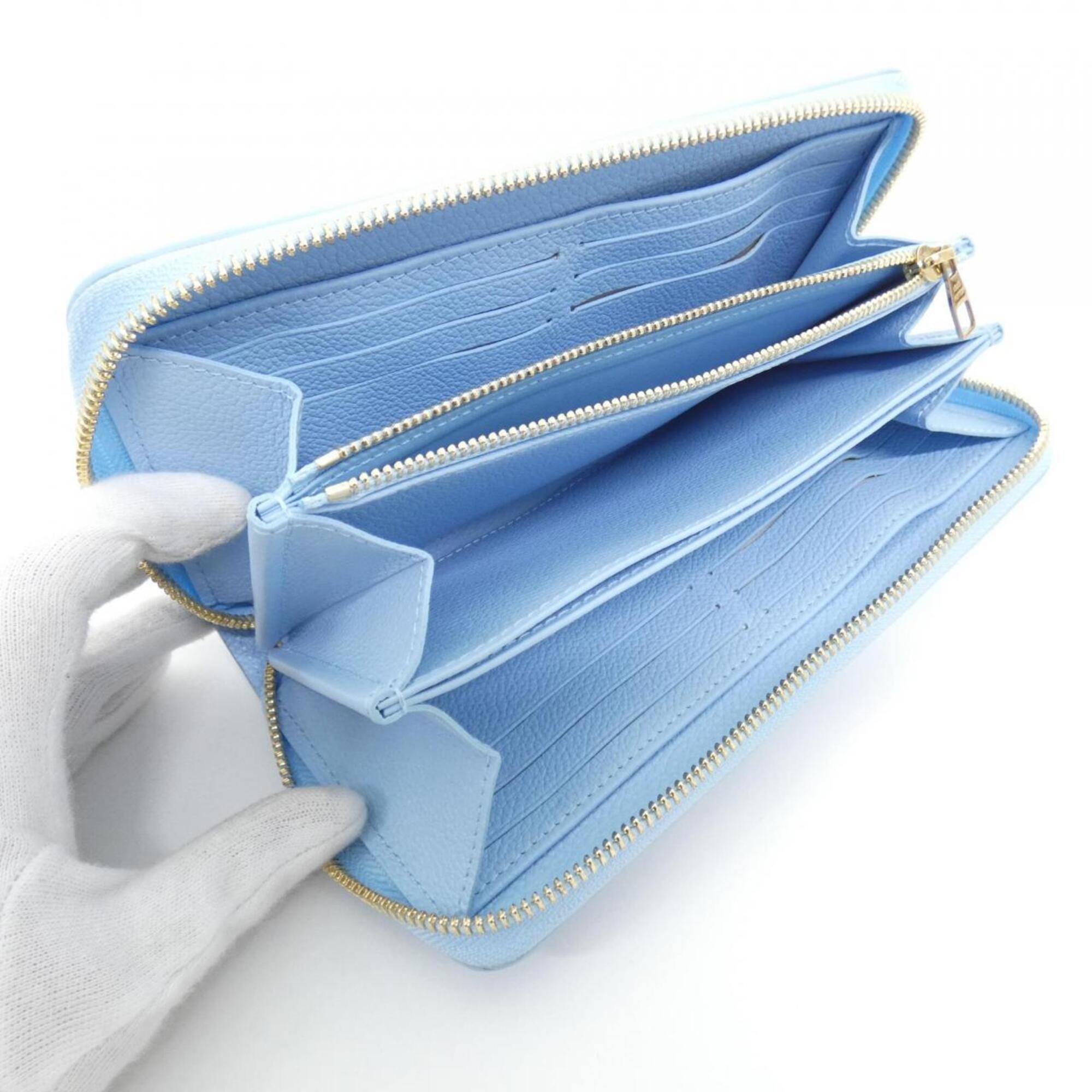 Louis Vuitton Leather Long Wallet (Bi-Fold) (Pre-Owned)