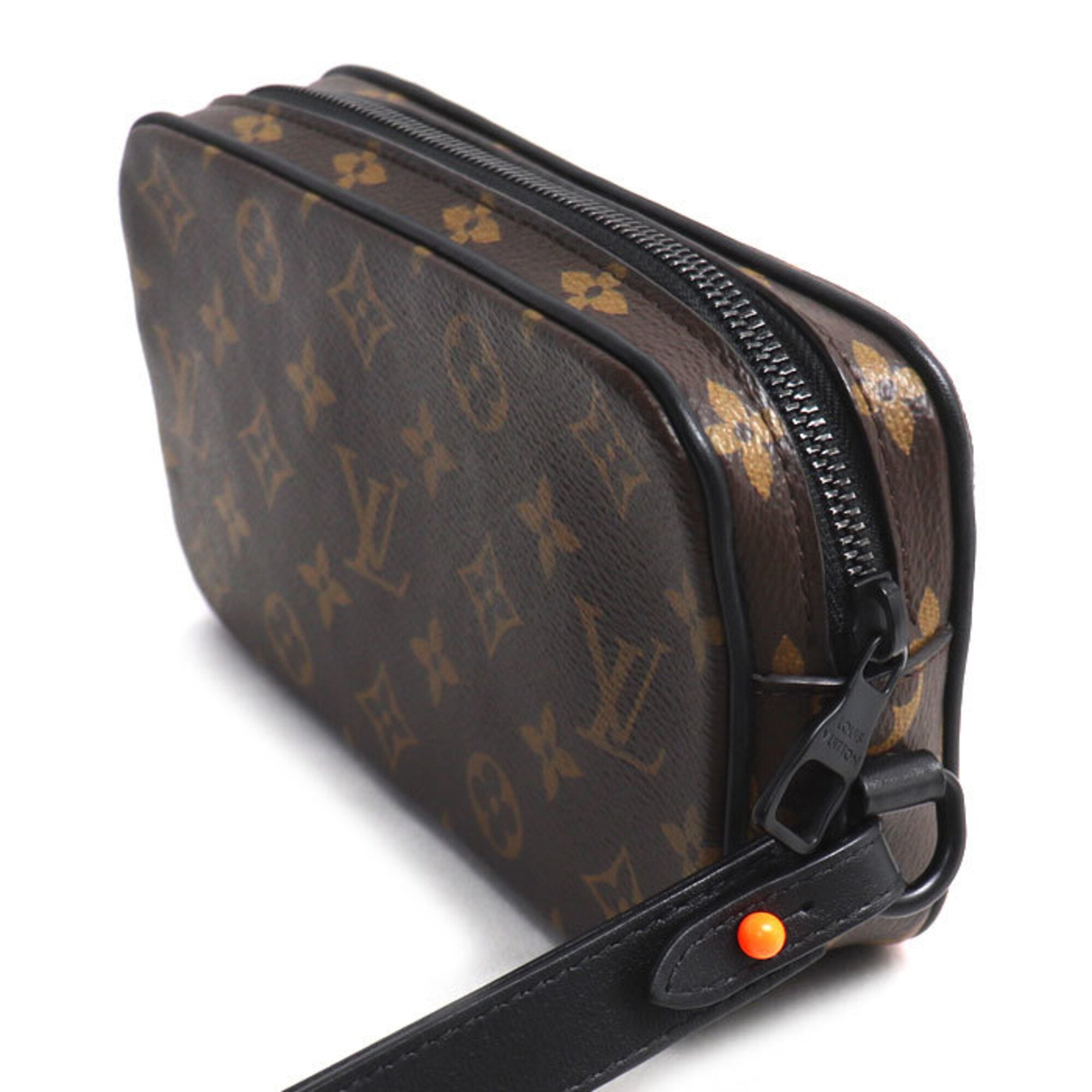 Louis Vuitton Brown Monogram Clutch Bag (Pre-Owned)