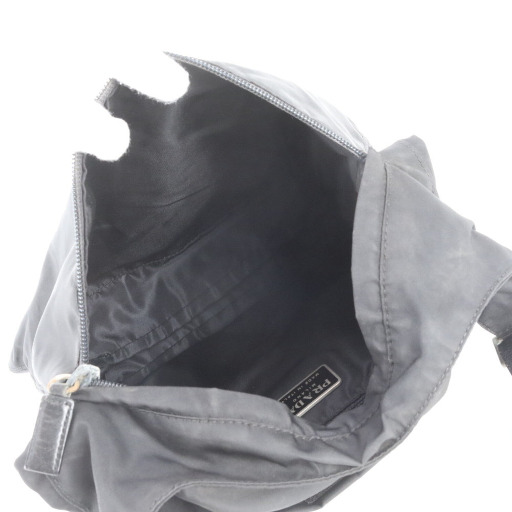 Prada Black Messenger Bag Shoulder Bag (Pre-Owned)
