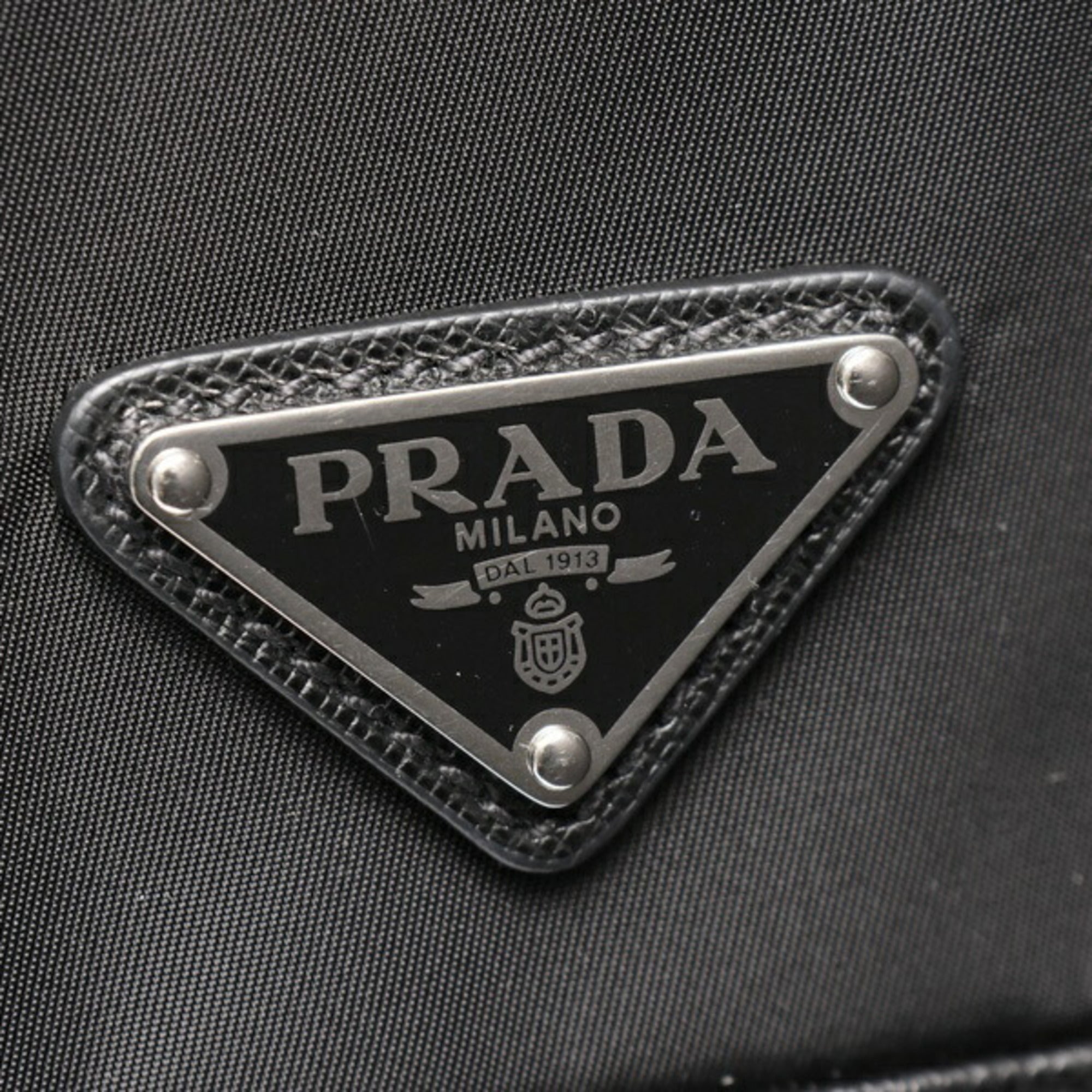 Prada Black Nylon Shoulder Bag (Pre-Owned)