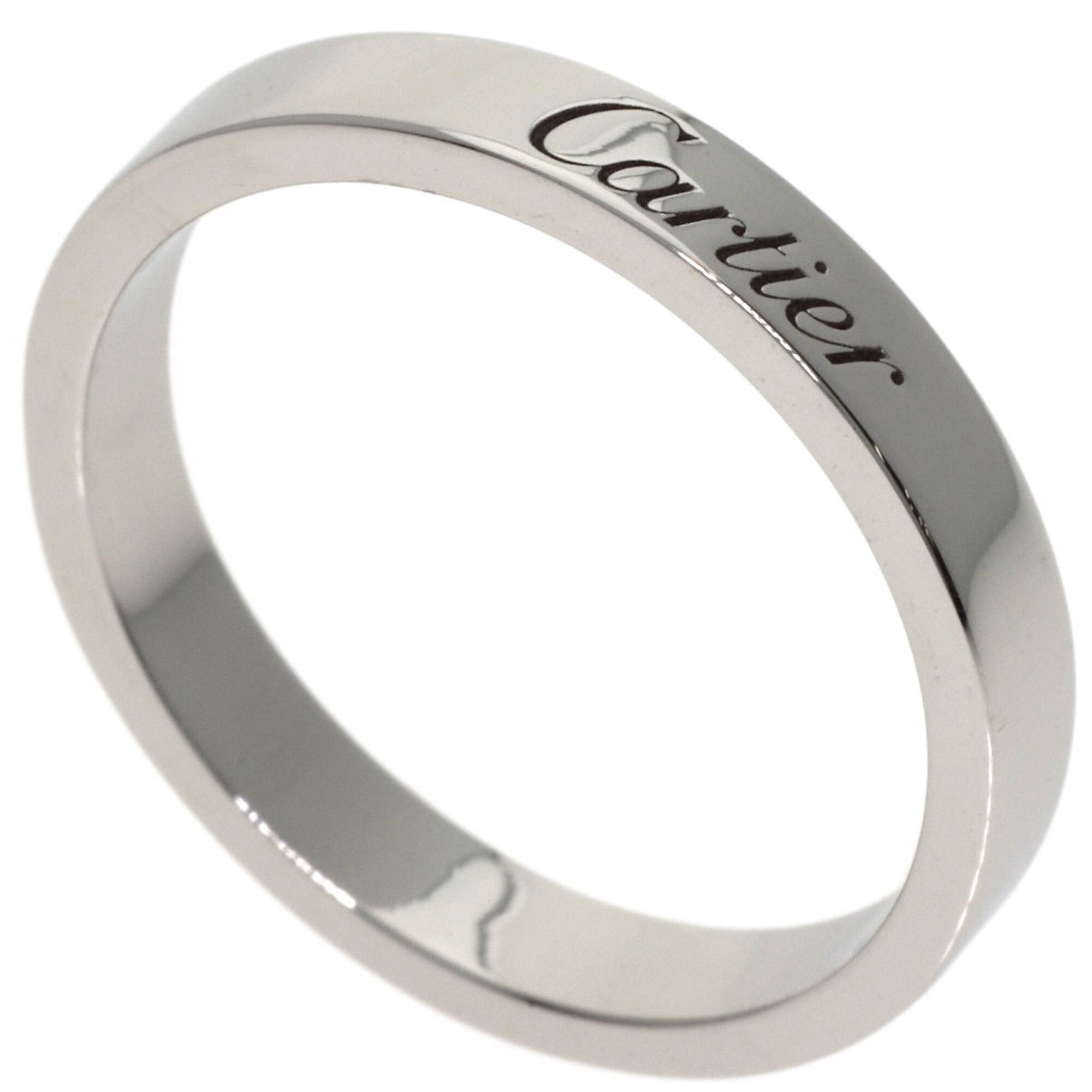 Cartier Platinum 950 Band Ring (Pre-Owned)