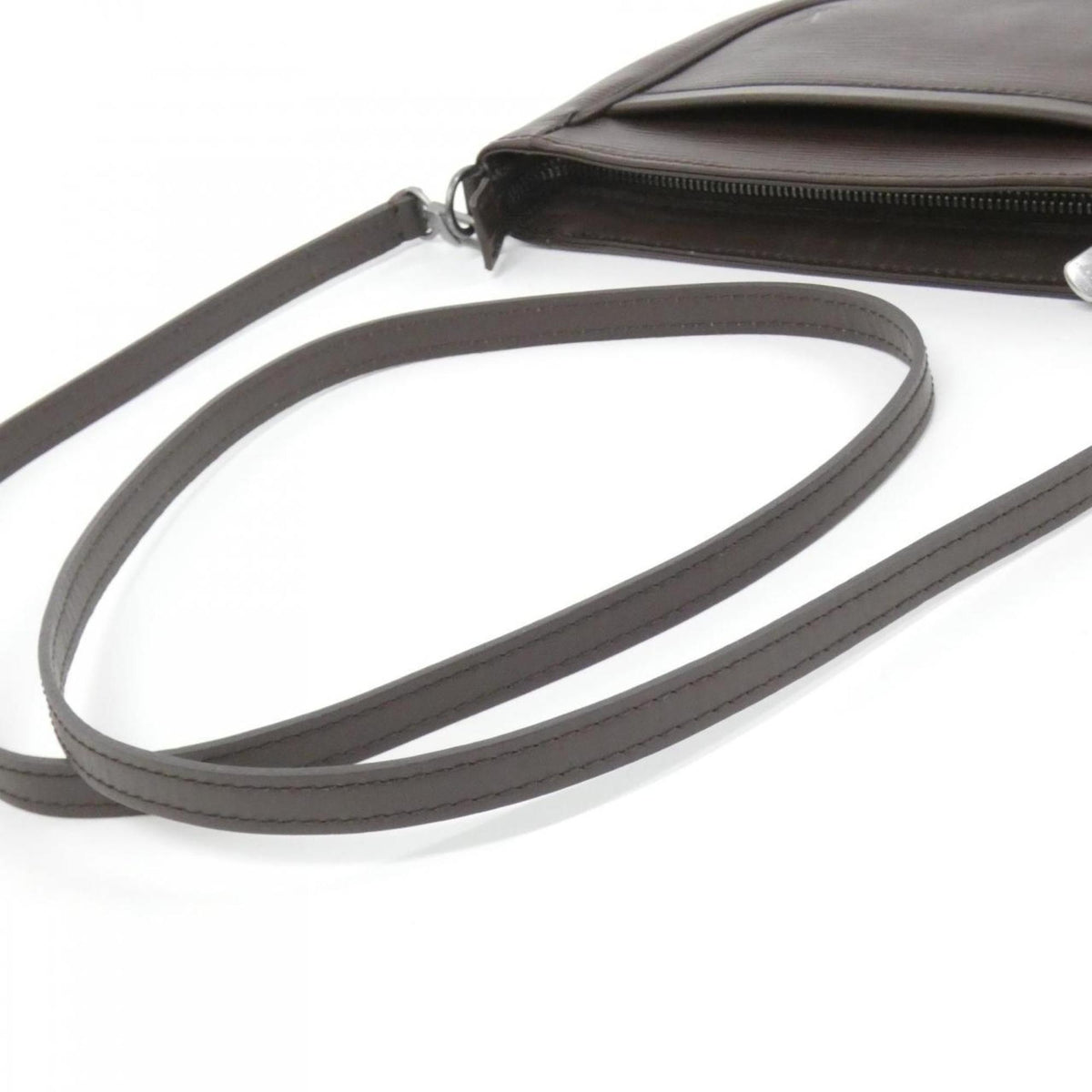 Louis Vuitton Mocha Leather Shoulder Bag (Pre-Owned)