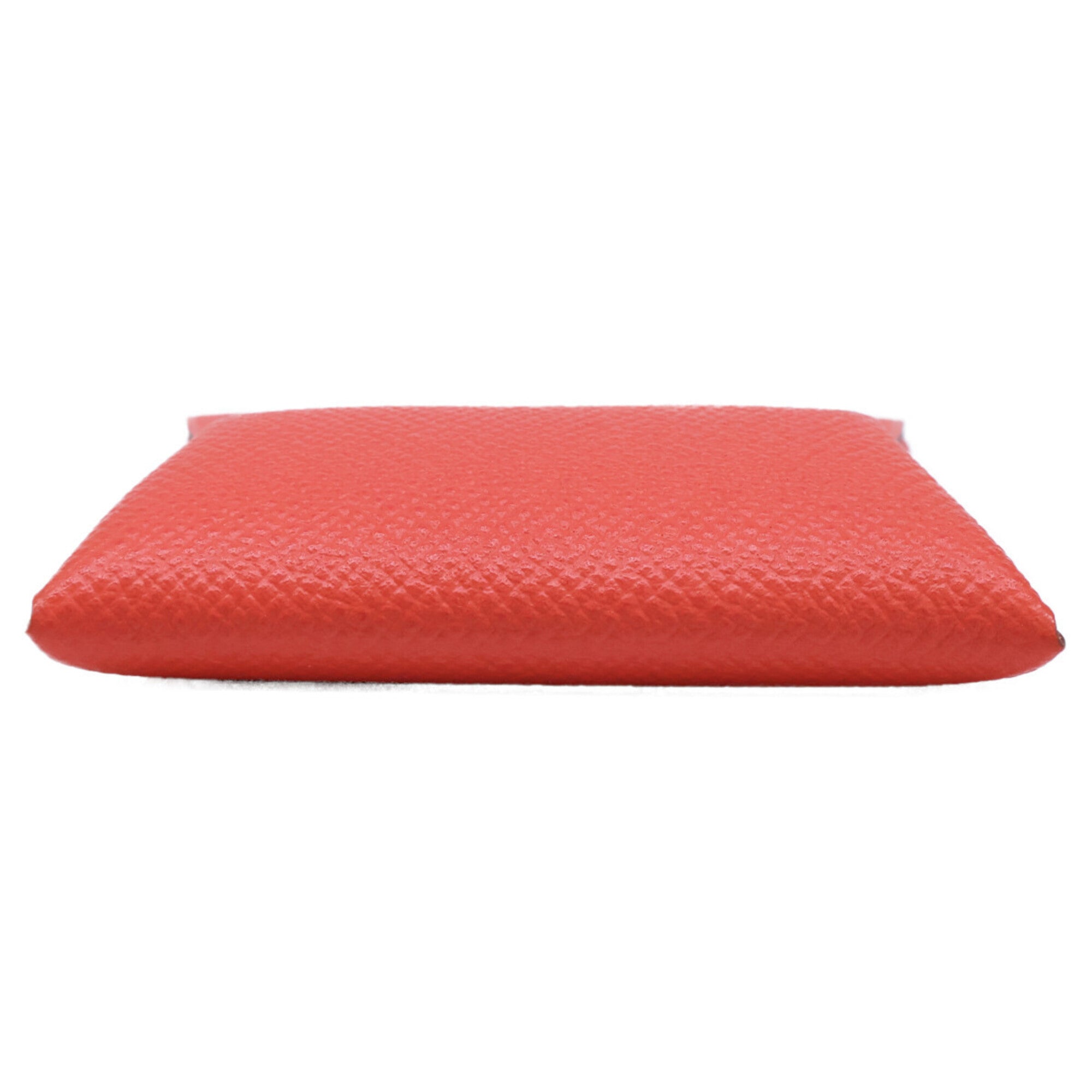 Hermes Orange Epsom Leather Coin Purse/Coin Case (Pre-Owned)