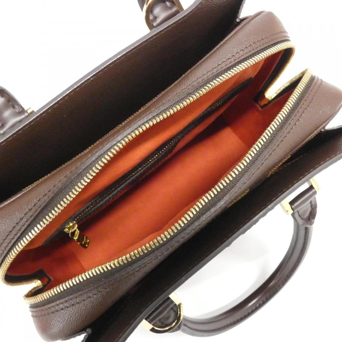 Louis Vuitton Brown Coated Canvas Handbag (Pre-Owned)
