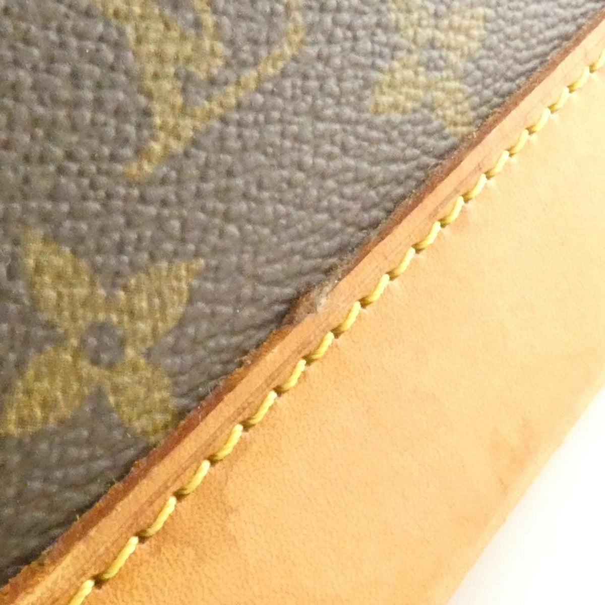 Louis Vuitton Brown Coated Canvas Handbag (Pre-Owned)