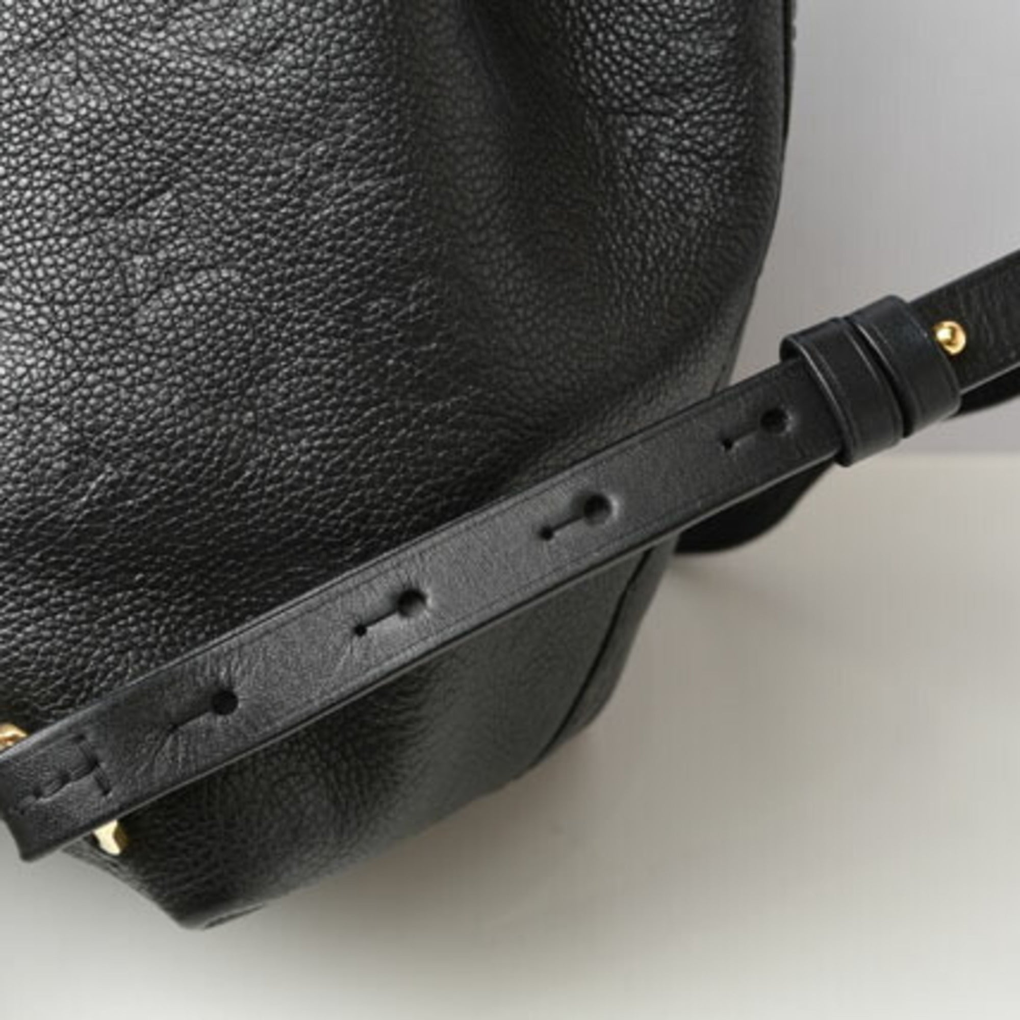 Louis Vuitton Black Monogram Empreinte Leather Backpack (Pre-Owned)