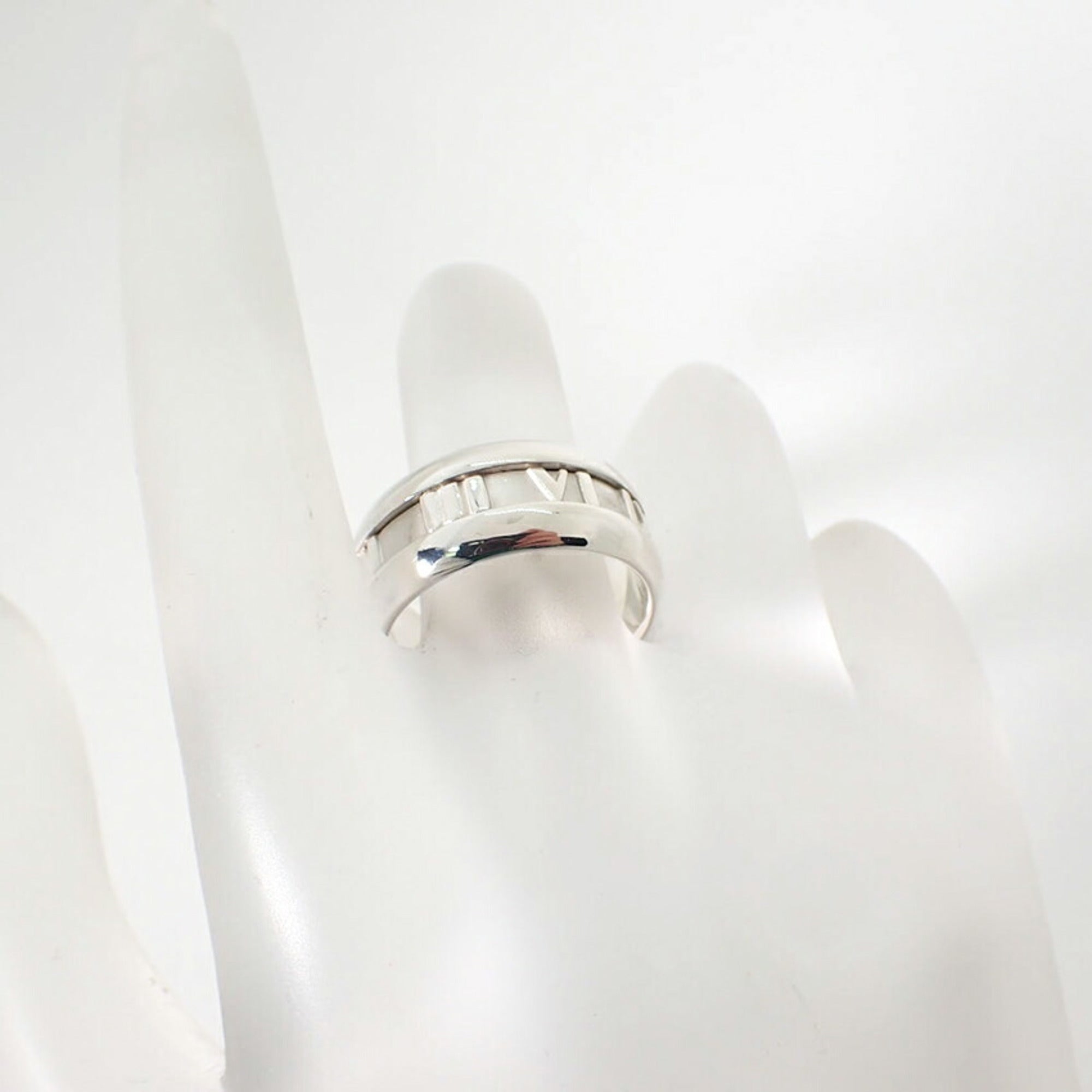 Tiffany Sterling Silver 925 Band Ring (Pre-Owned)
