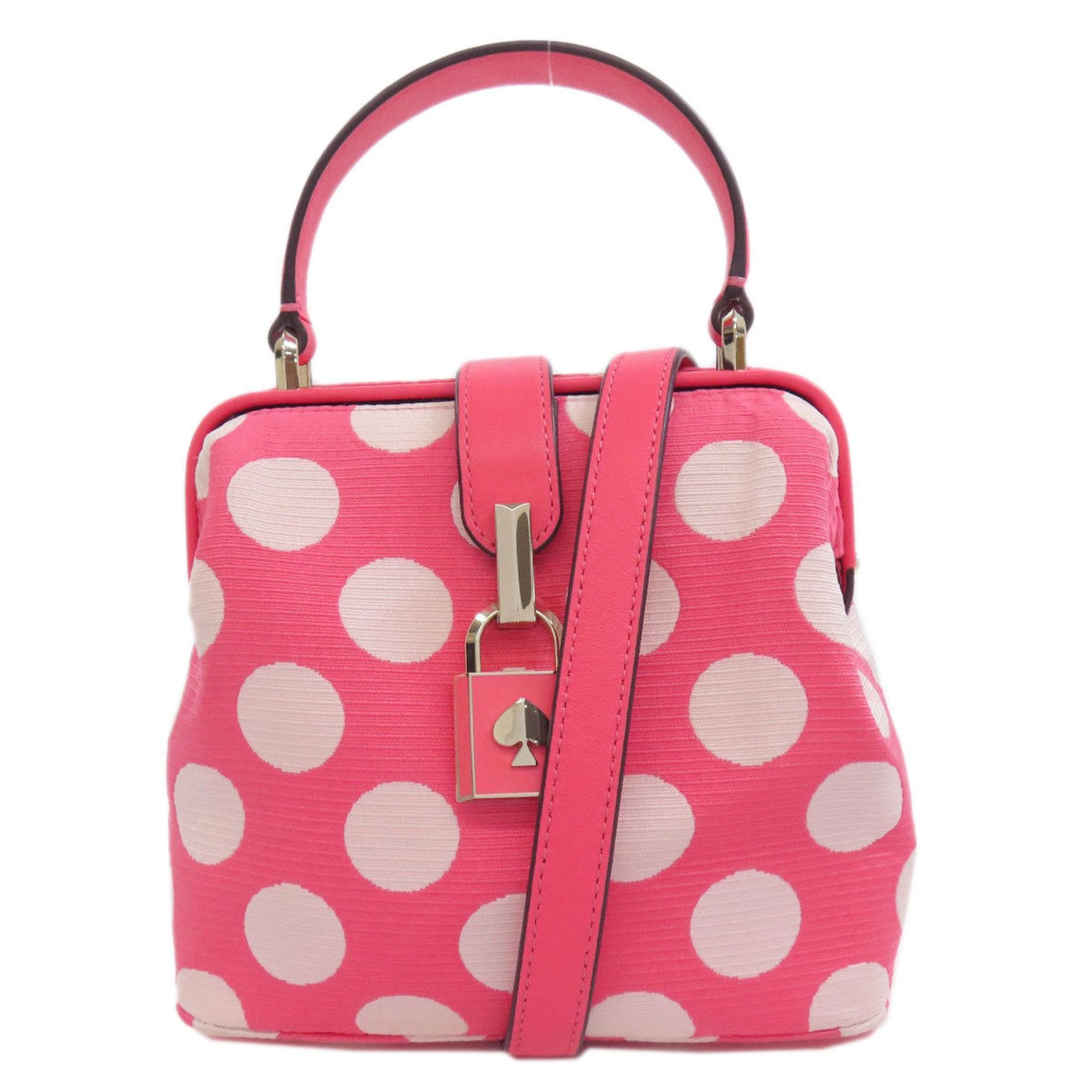 Kate Spade Pink Canvas Handbag (Pre-Owned)