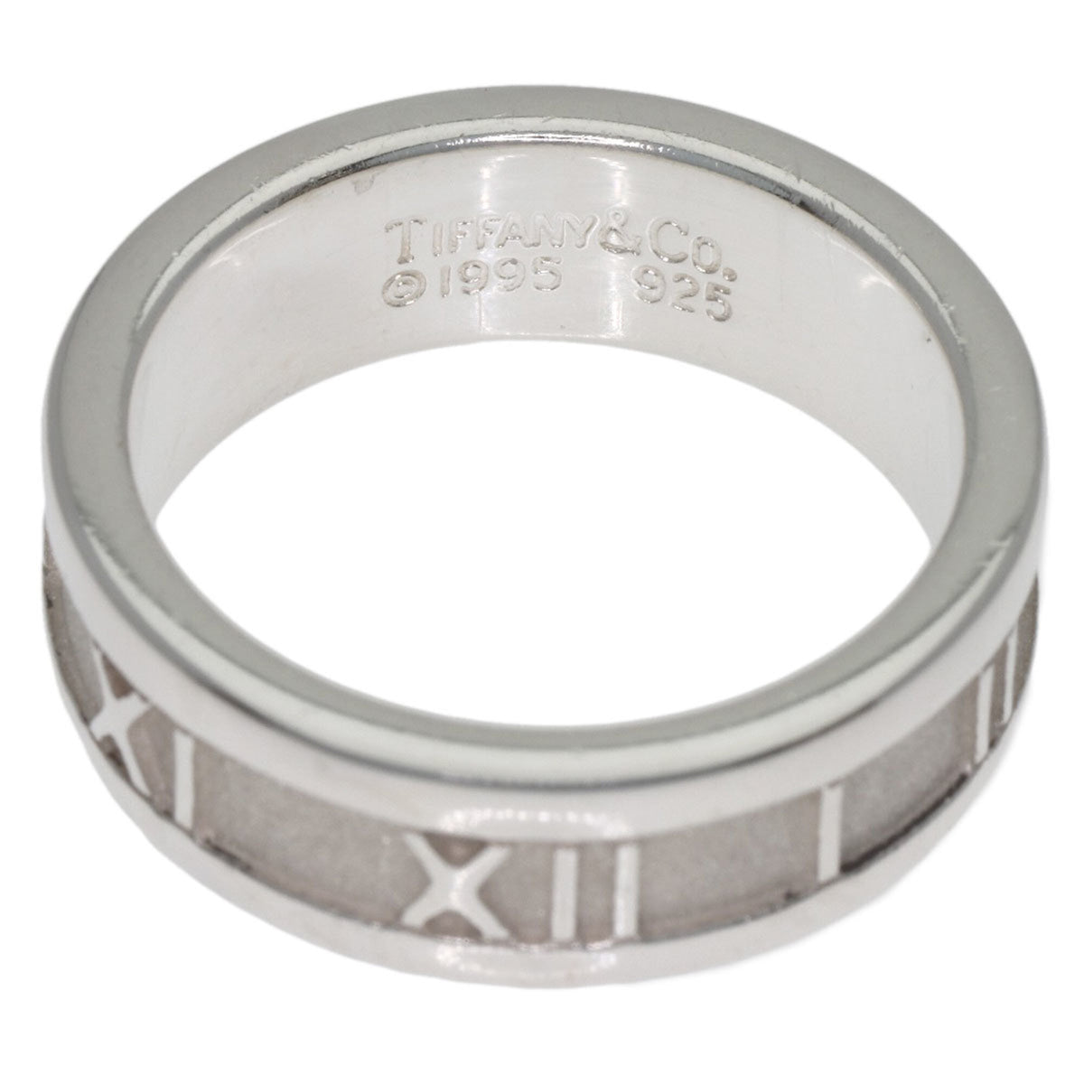 Tiffany Atlas Silver Band Ring (Pre-Owned)