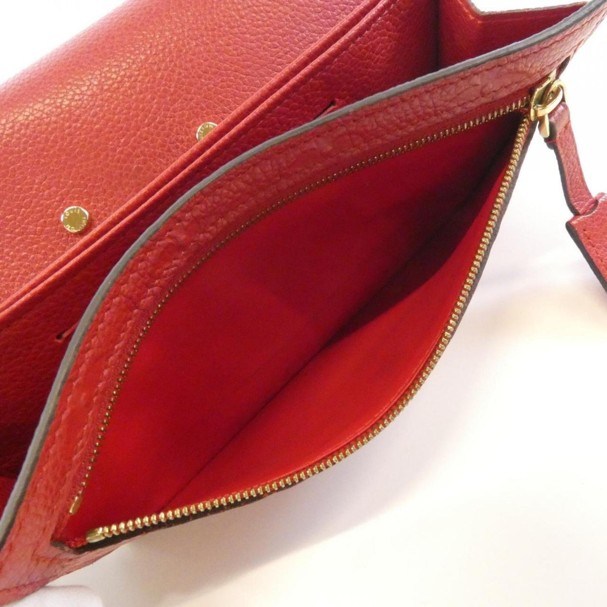 Louis Vuitton Red Color Leather (Pre-Owned)