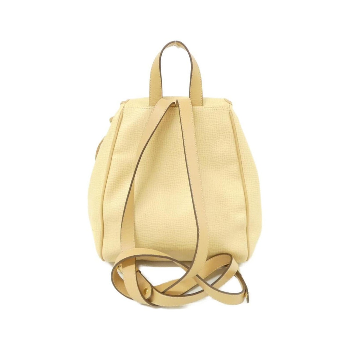 Christian Dior Beige Leather Backpack (Pre-Owned)