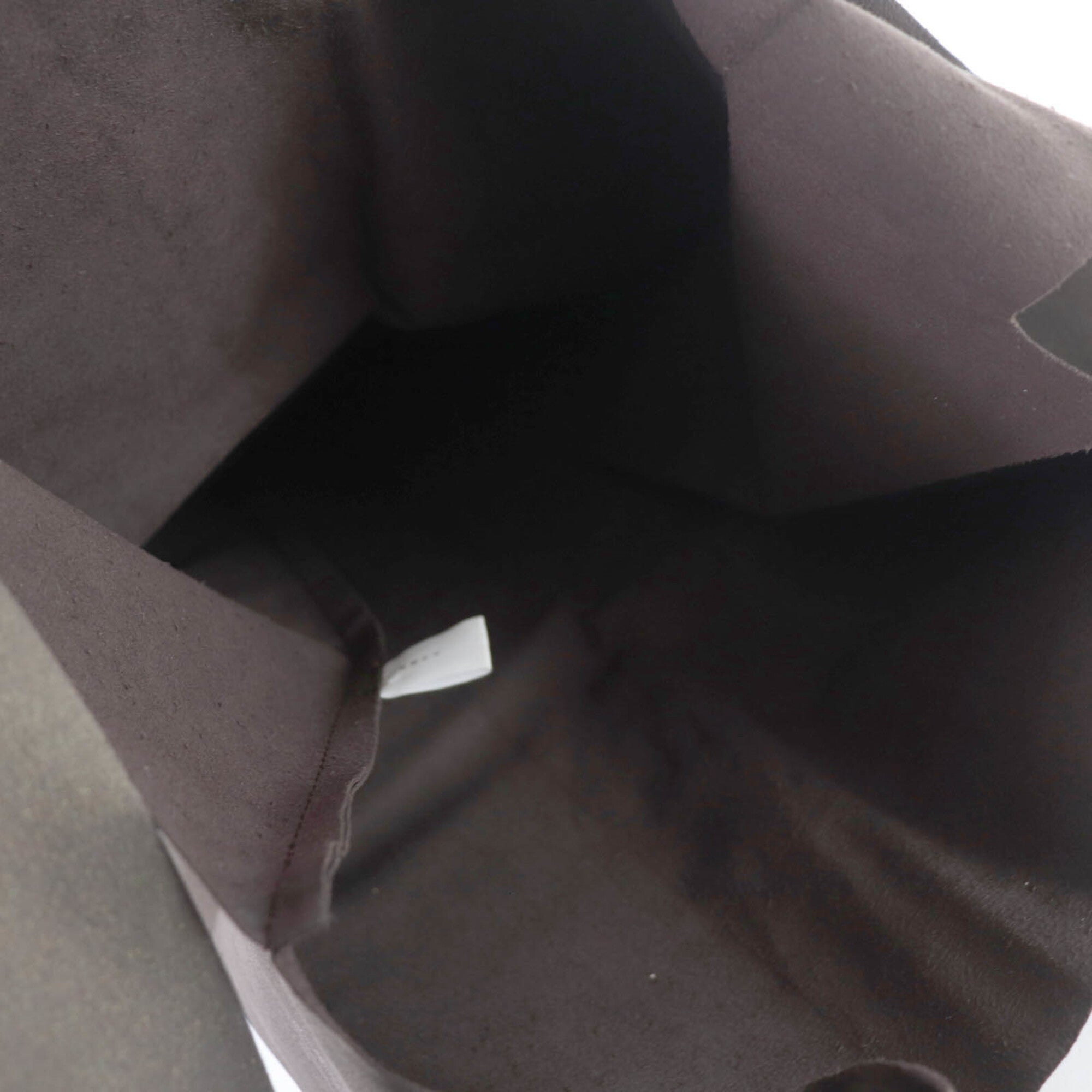 Issey Miyake Brown Handbag Tote Bag (Pre-Owned)