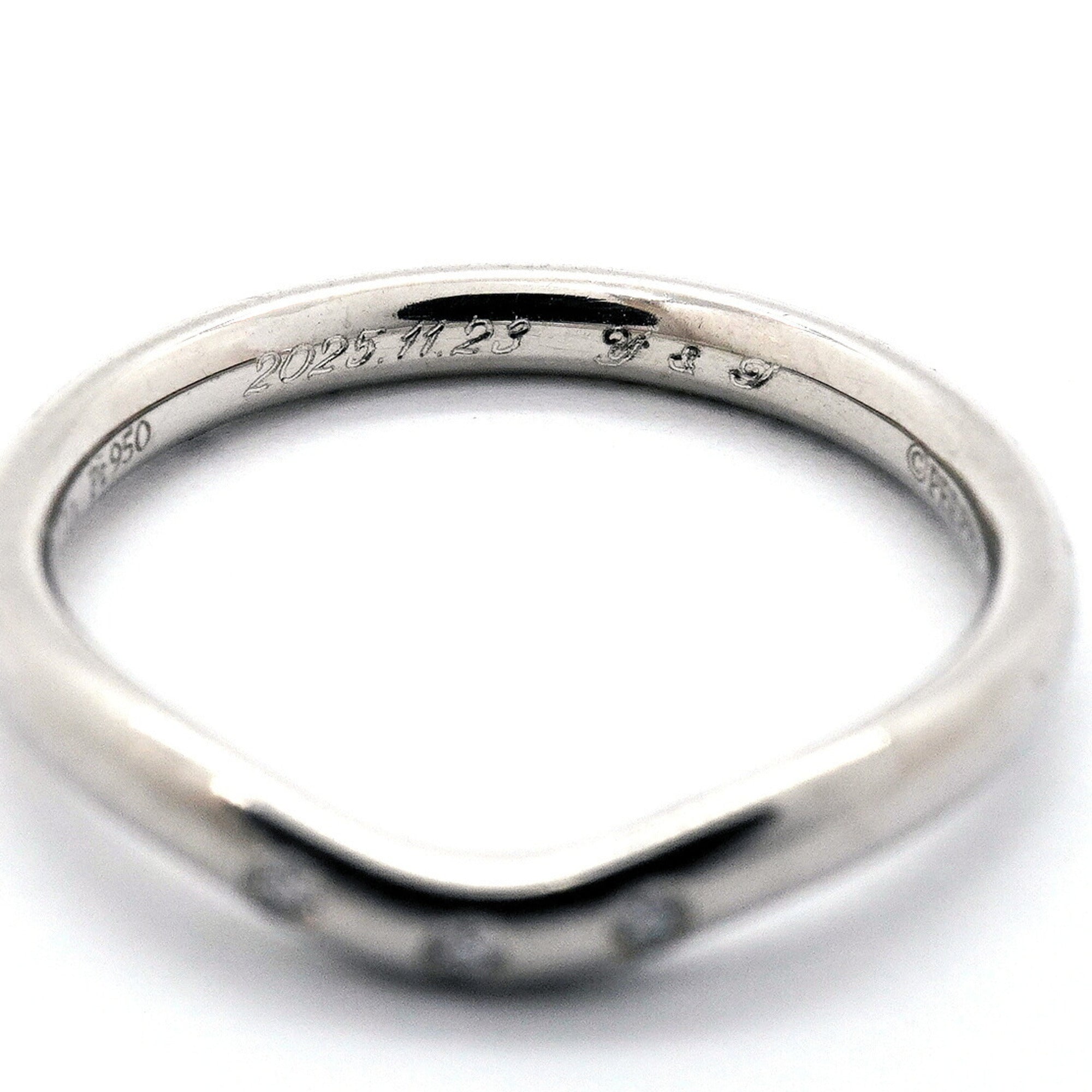 Tiffany Platinum 950 Band Ring (Pre-Owned)