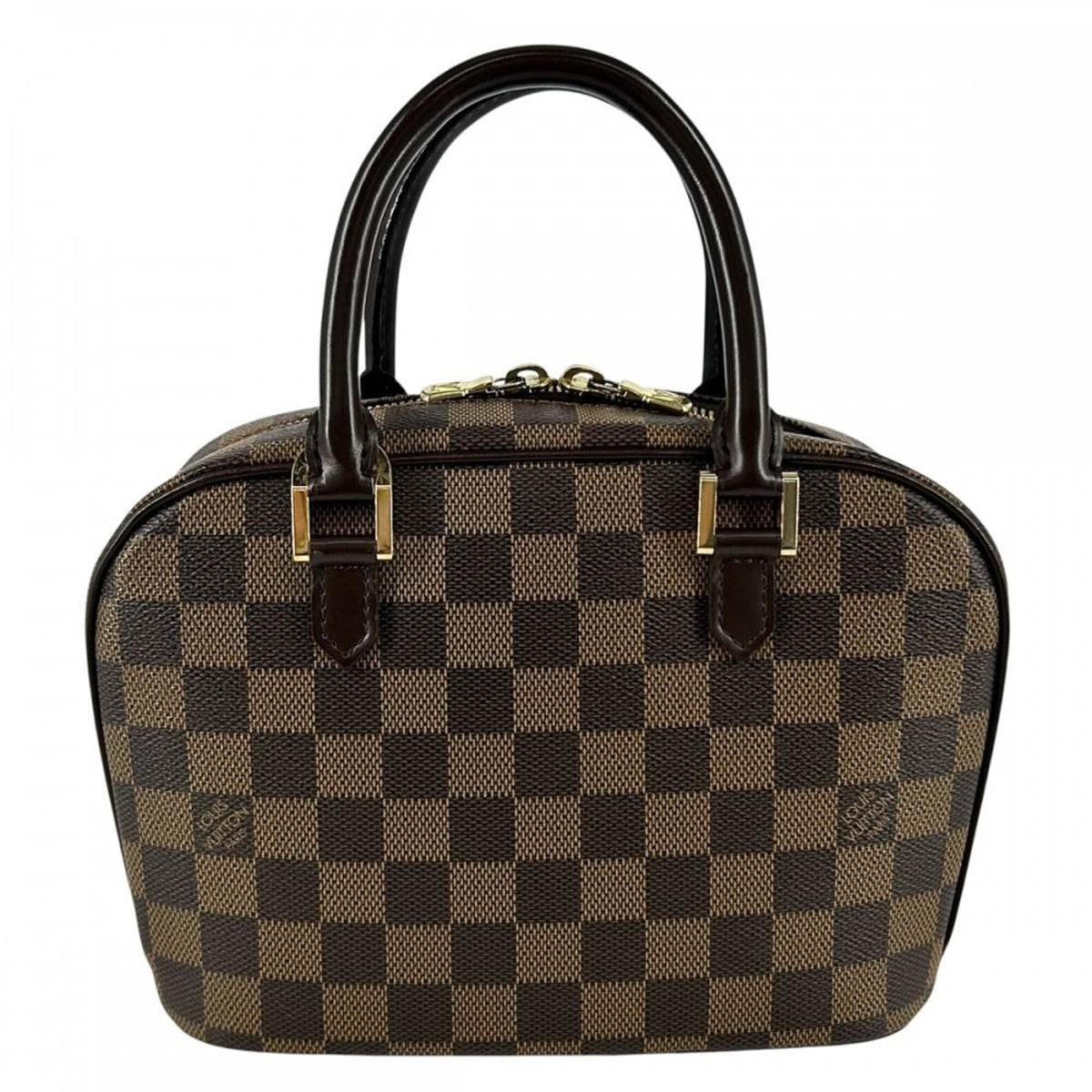 Louis Vuitton Brown Damier Canvas Handbag (Pre-Owned)