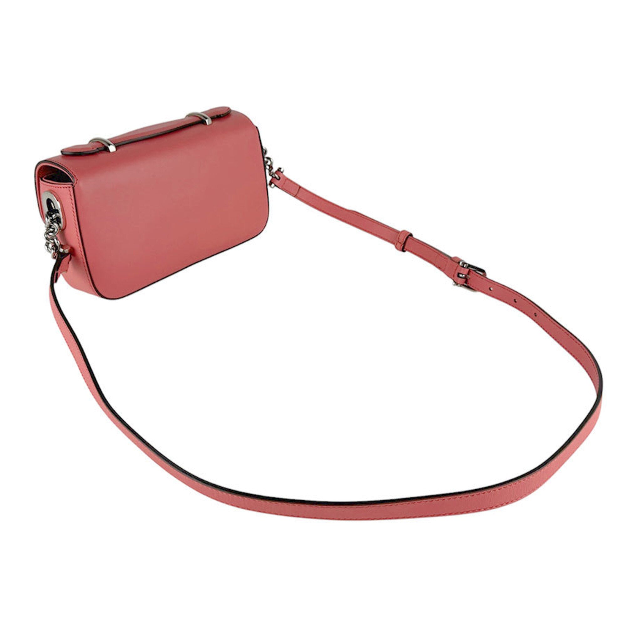 Gucci Pink Leather Shoulder Bag (Pre-Owned)