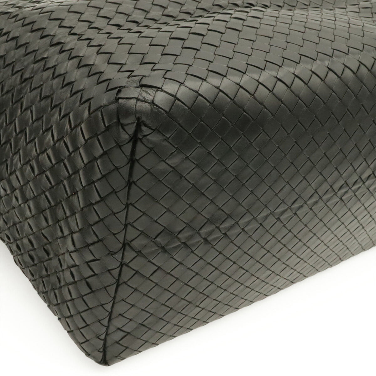 Bottega Veneta Black Intrecciato Tote Bag (Pre-Owned)