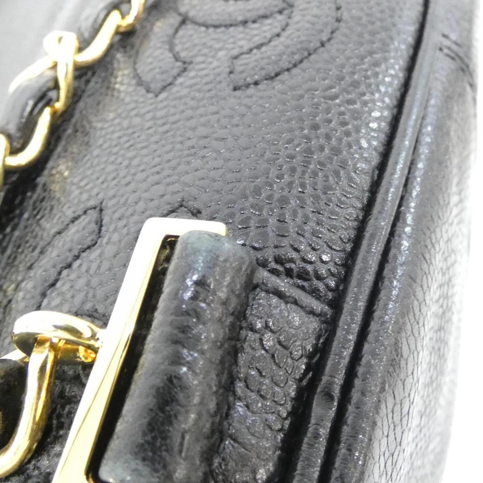 Chanel Black Grained Calfskin Backpack (Pre-Owned)